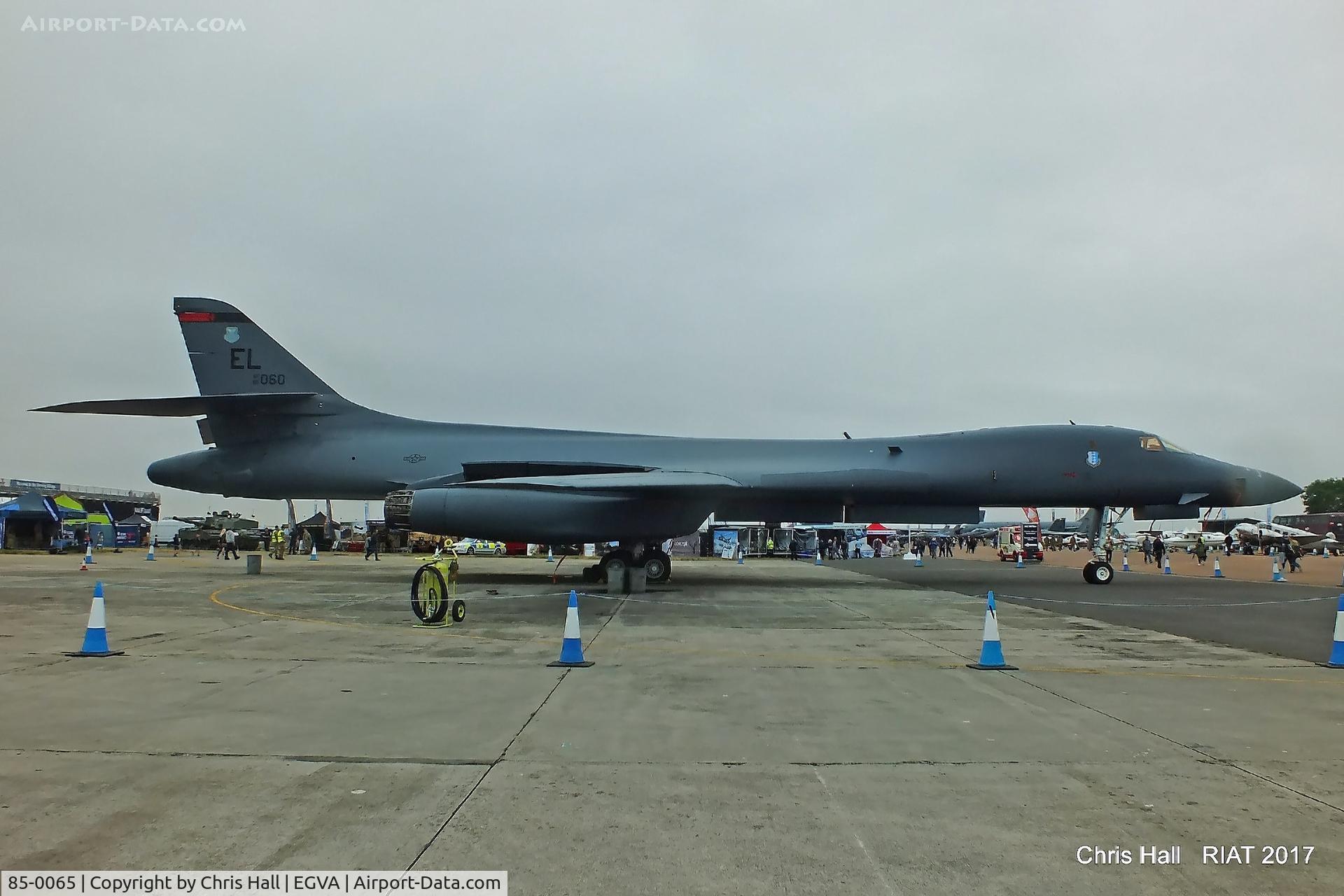 85-0065, 1985 Rockwell B-1B Lancer C/N 25, RIAT 2017