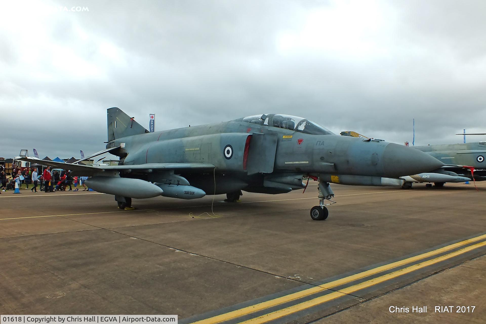 01618, 1974 McDonnell Douglas F-4E AUP Phantom II C/N 4827, RIAT 2017