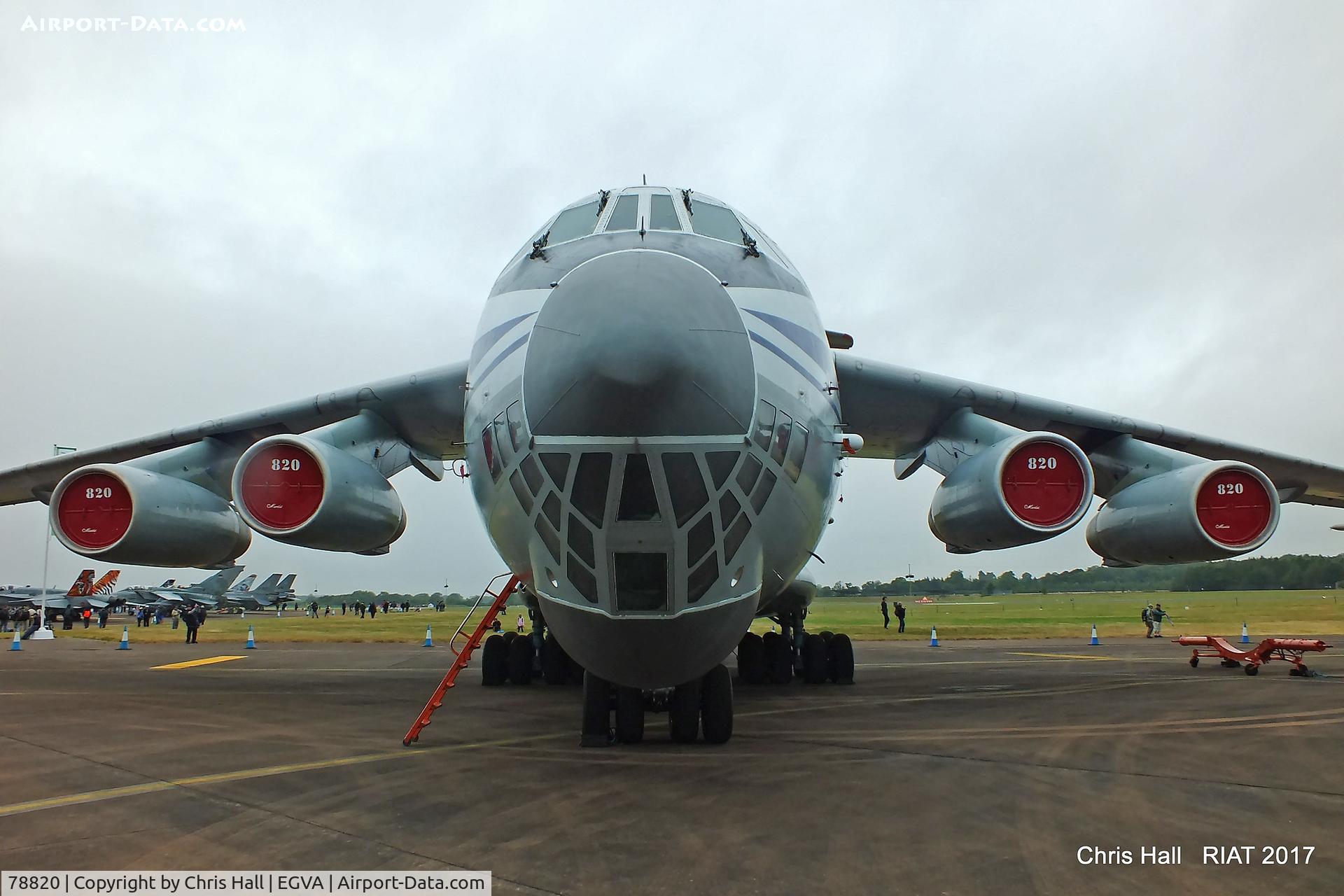 78820, 1989 Ilyushin Il-76MD C/N 0093496907, RIAT 2017