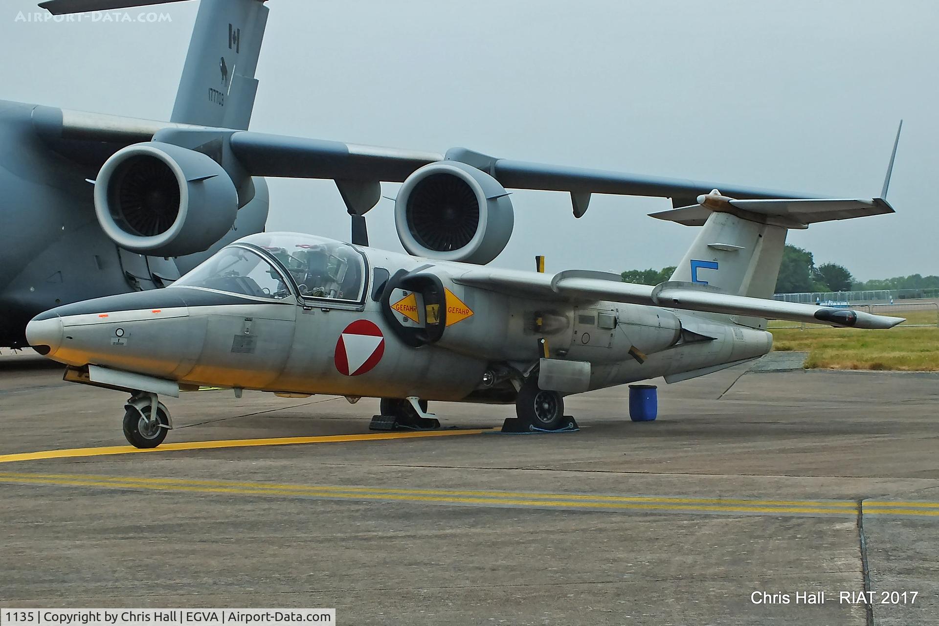 1135, Saab 105OE C/N 105435, RIAT 2017