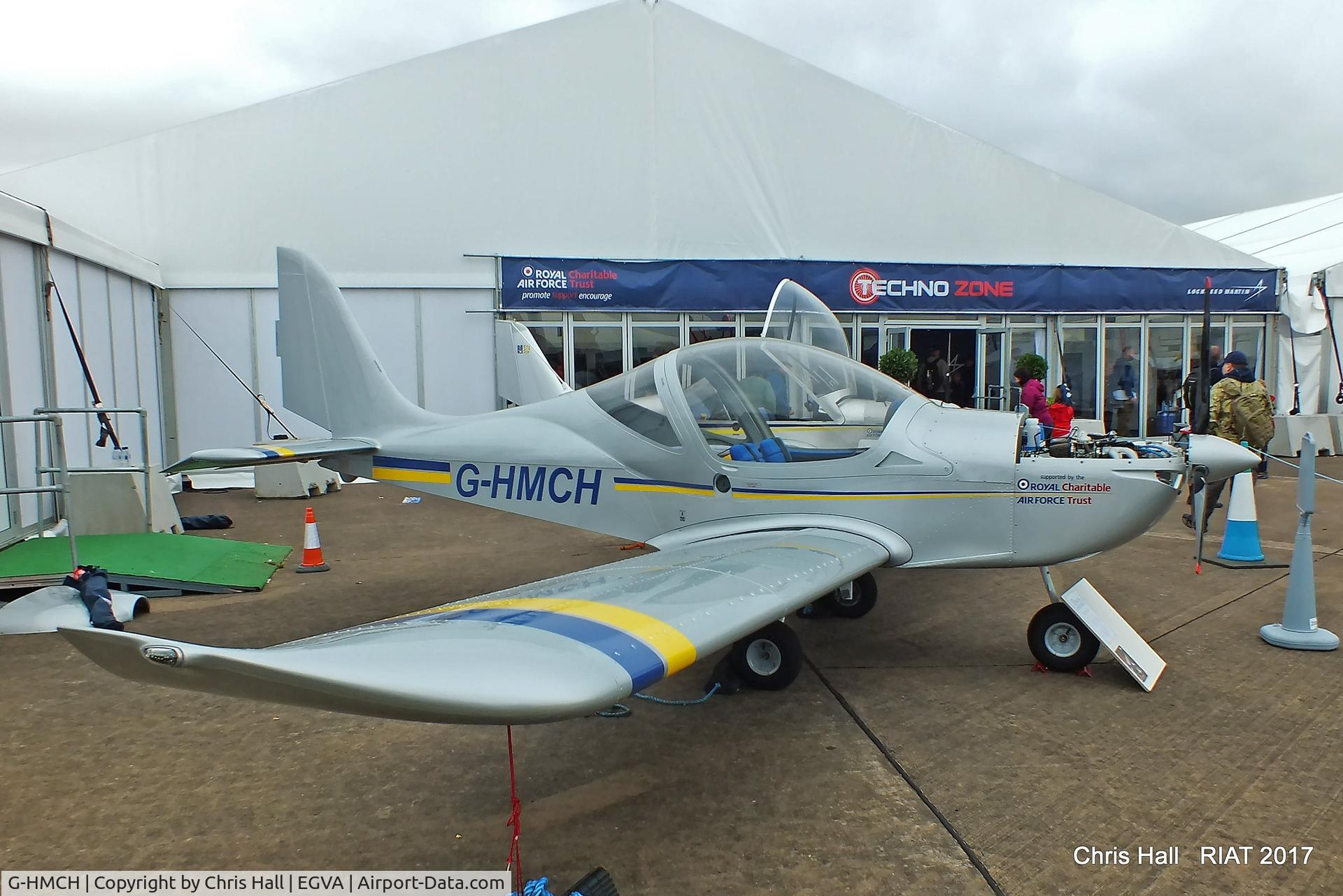 G-HMCH, 2017 Evektor EV-97 Eurostar SL C/N 2016-4239, RIAT 2017