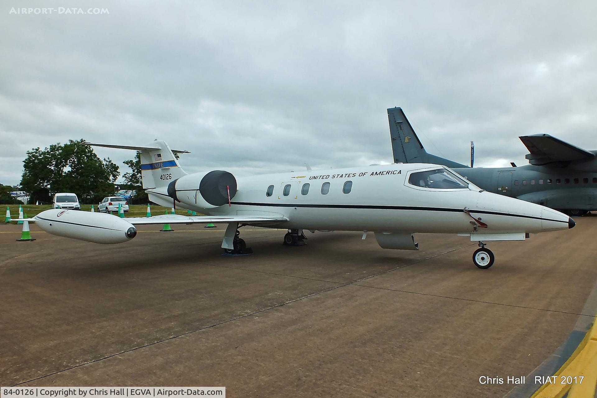 84-0126, 1984 Gates Learjet C-21A C/N 35A-572, RIAT 2017