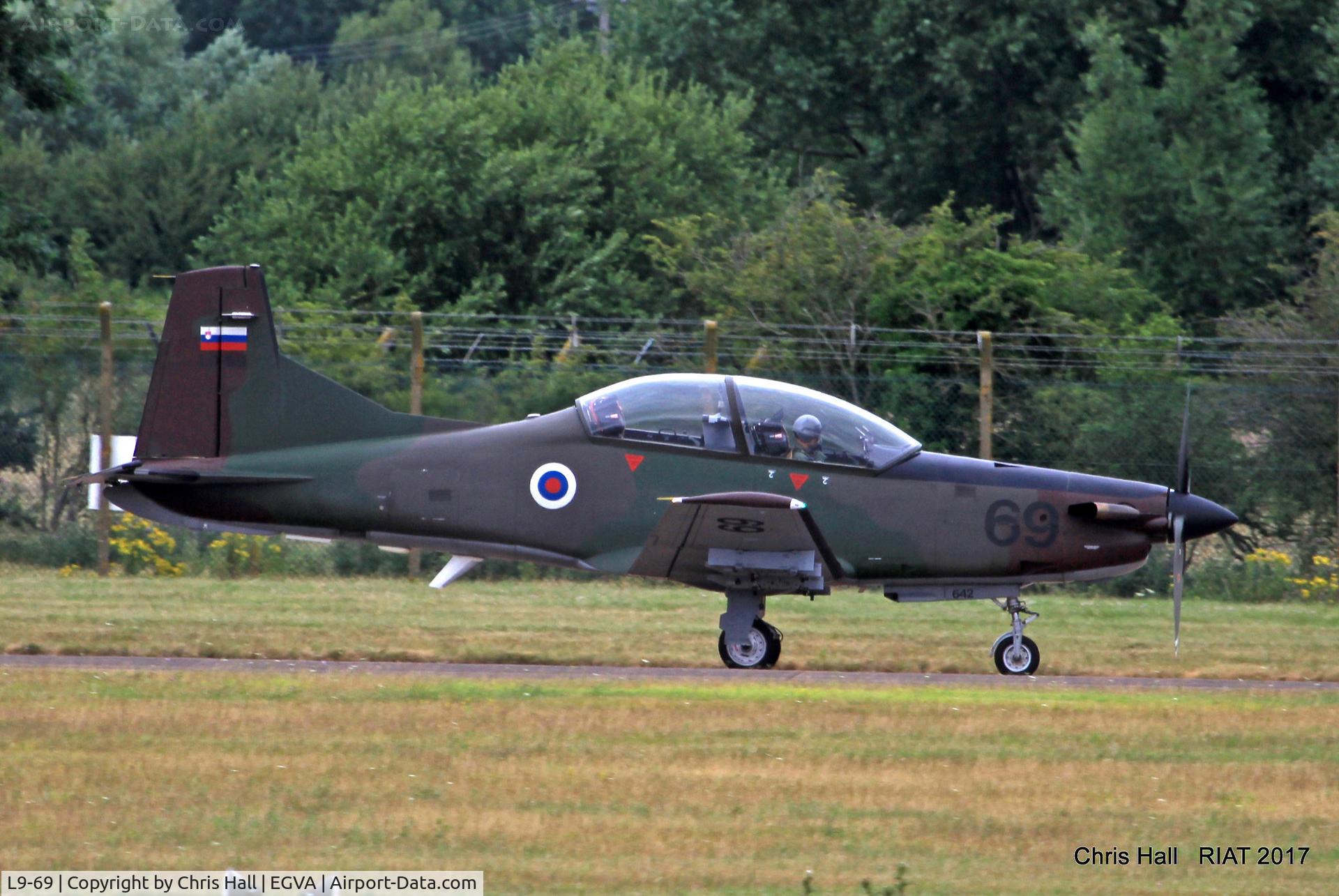 L9-69, Pilatus PC-9M Hudournik C/N 642, RIAT 2017