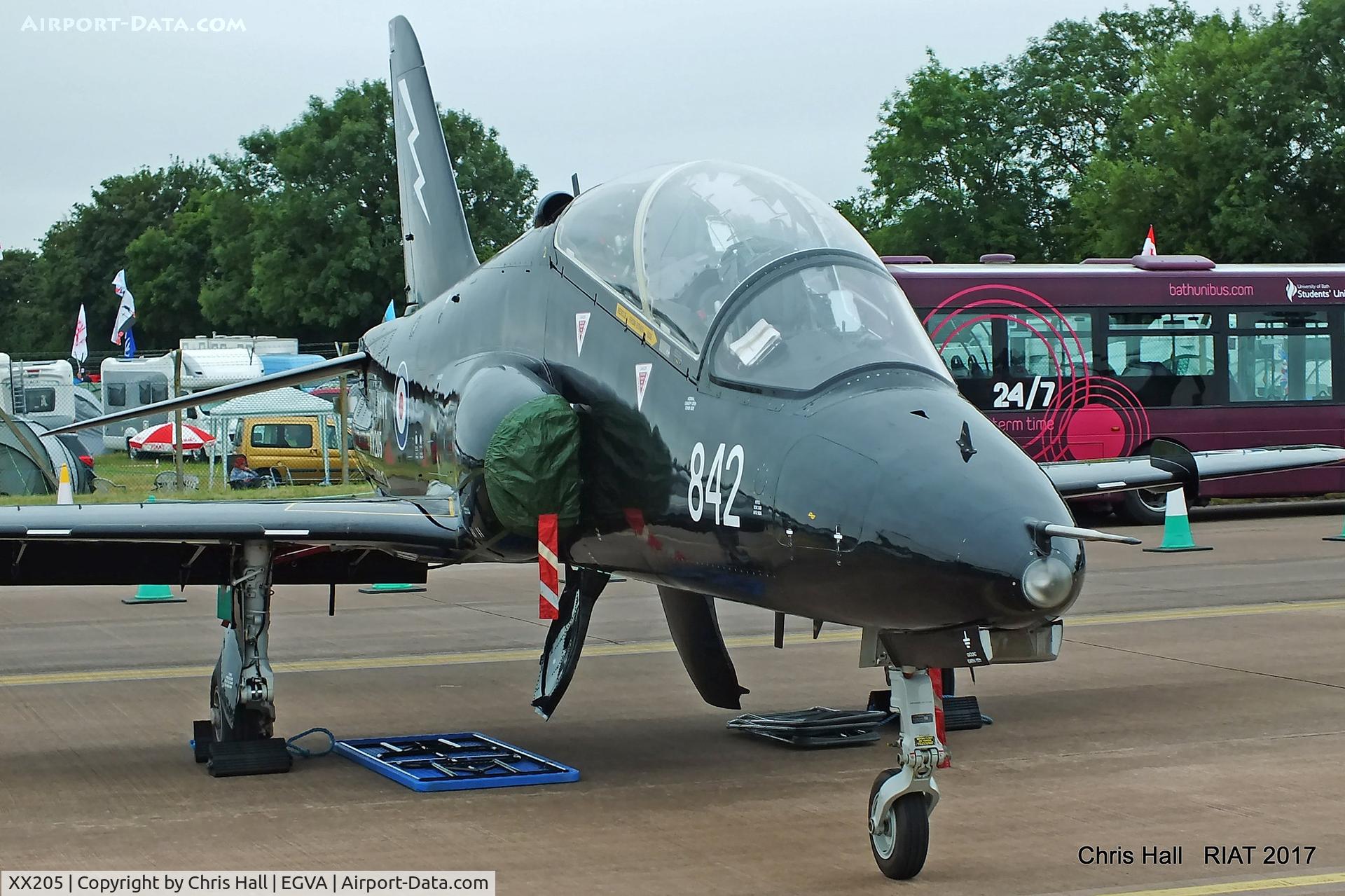 XX205, 1978 Hawker Siddeley Hawk T.1A C/N 052/312052, RIAT 2017