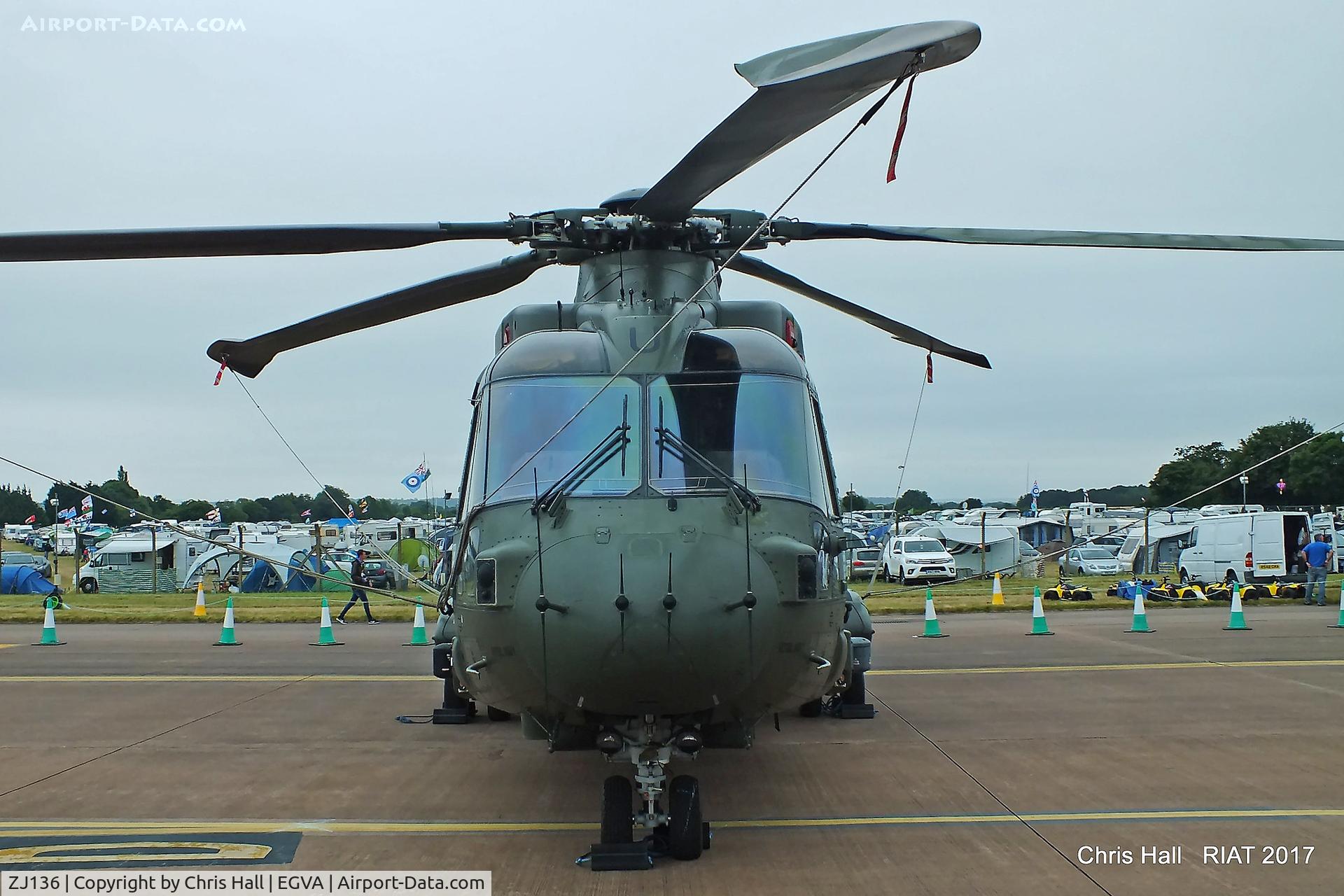 ZJ136, Westland Merlin HC.3i C/N 50191/RAF20, RIAT 2017