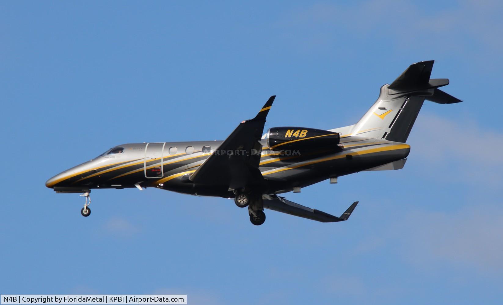 N4B, 2016 Embraer EMB-505 (Phenom 300) C/N 50500347, Phenom 300 zx int-pbi