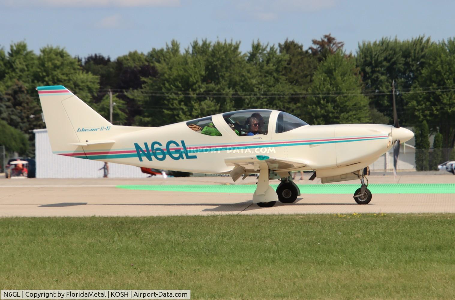 N6GL, 1996 Stoddard-Hamilton Glasair II C/N 2051, Glasair II zx 