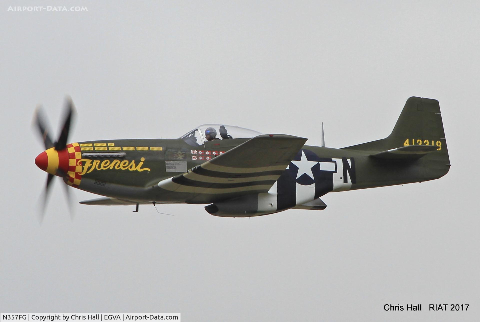 N357FG, 1944 North American P-51D C/N 44-12139, RIAT 2017