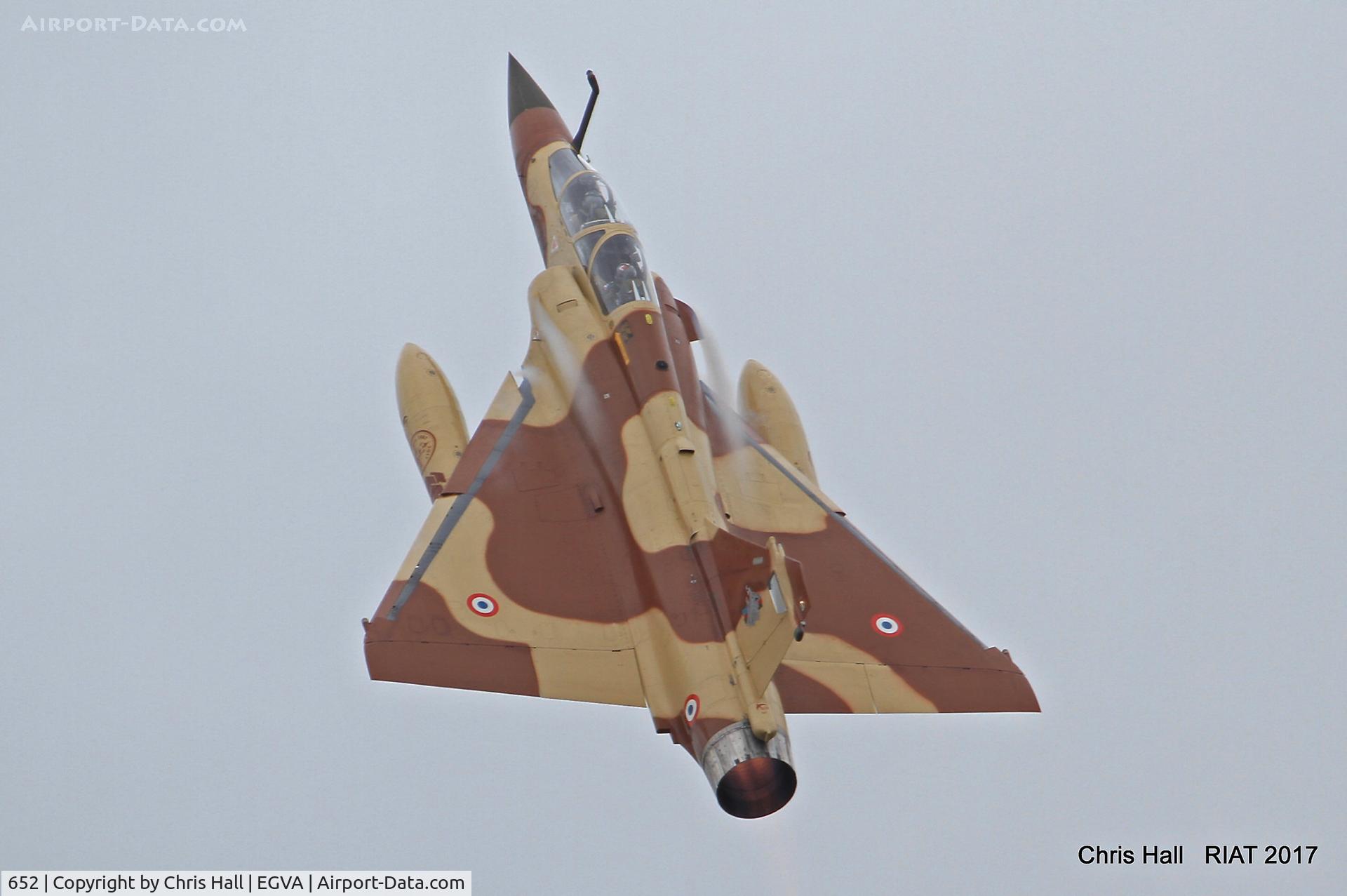 652, Dassault Mirage 2000D C/N 507, RIAT 2017