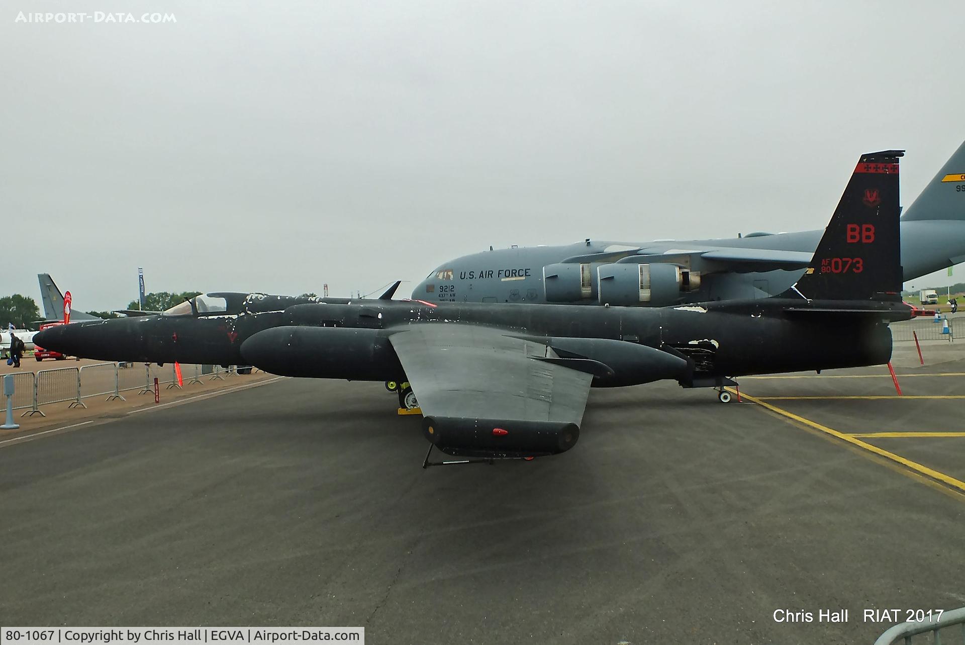 80-1067, Lockheed U-2S Dragon Lady C/N 067, RIAT 2017