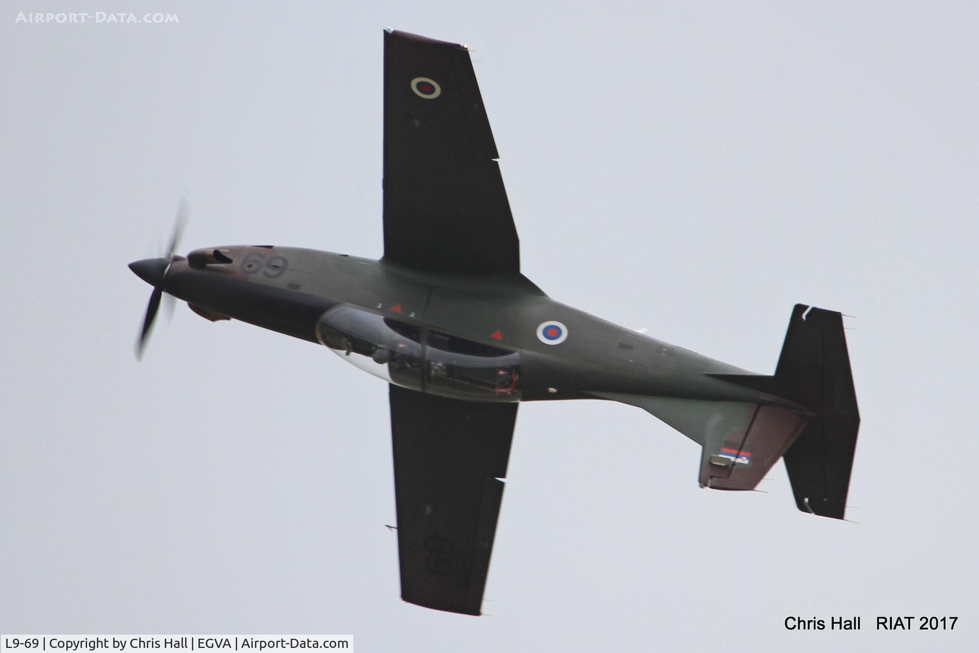 L9-69, Pilatus PC-9M Hudournik C/N 642, RIAT 2017