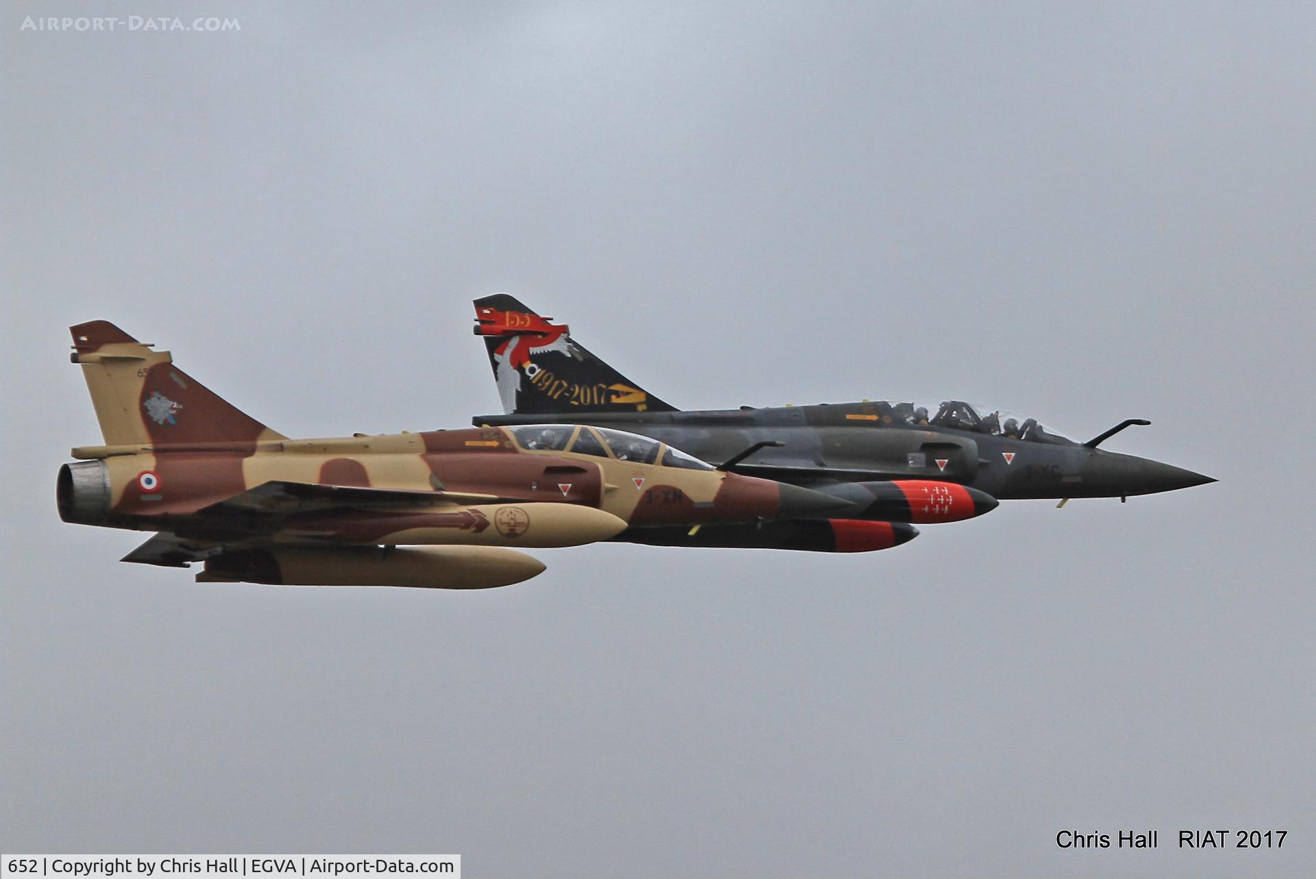 652, Dassault Mirage 2000D C/N 507, RIAT 2017