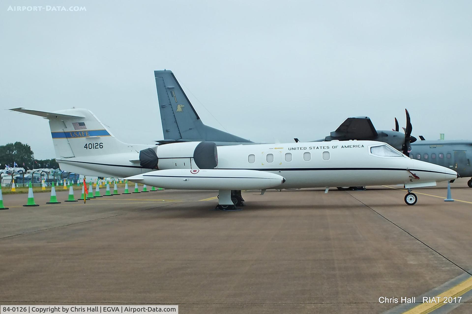 84-0126, 1984 Gates Learjet C-21A C/N 35A-572, RIAT 2017