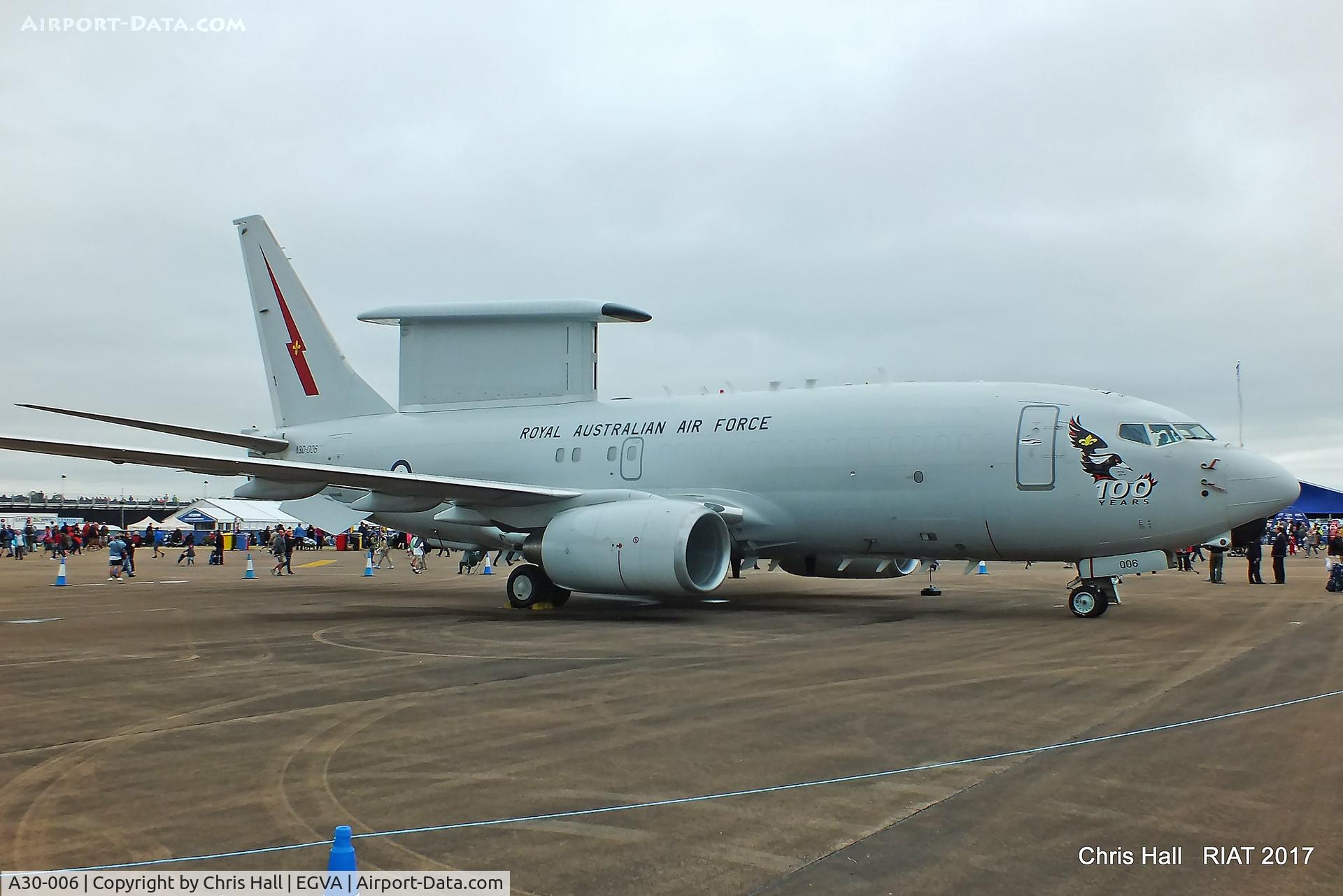 A30-006, 2006 Boeing E-7A Wedgetail (737-7ES) C/N 33987, RIAT 2017