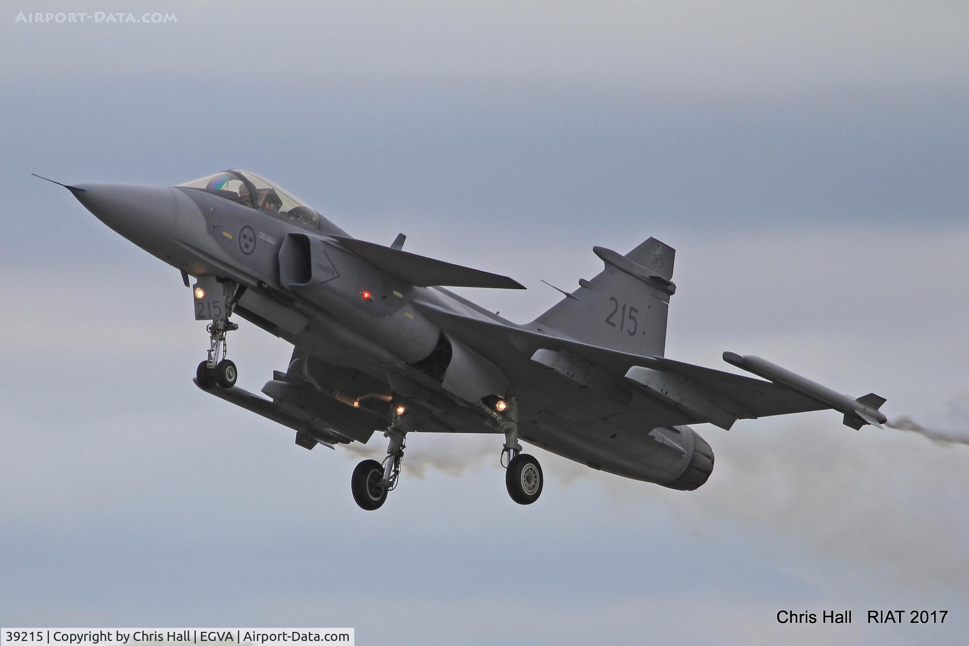 39215, Saab JAS-39C Gripen C/N 39215, RIAT 2017