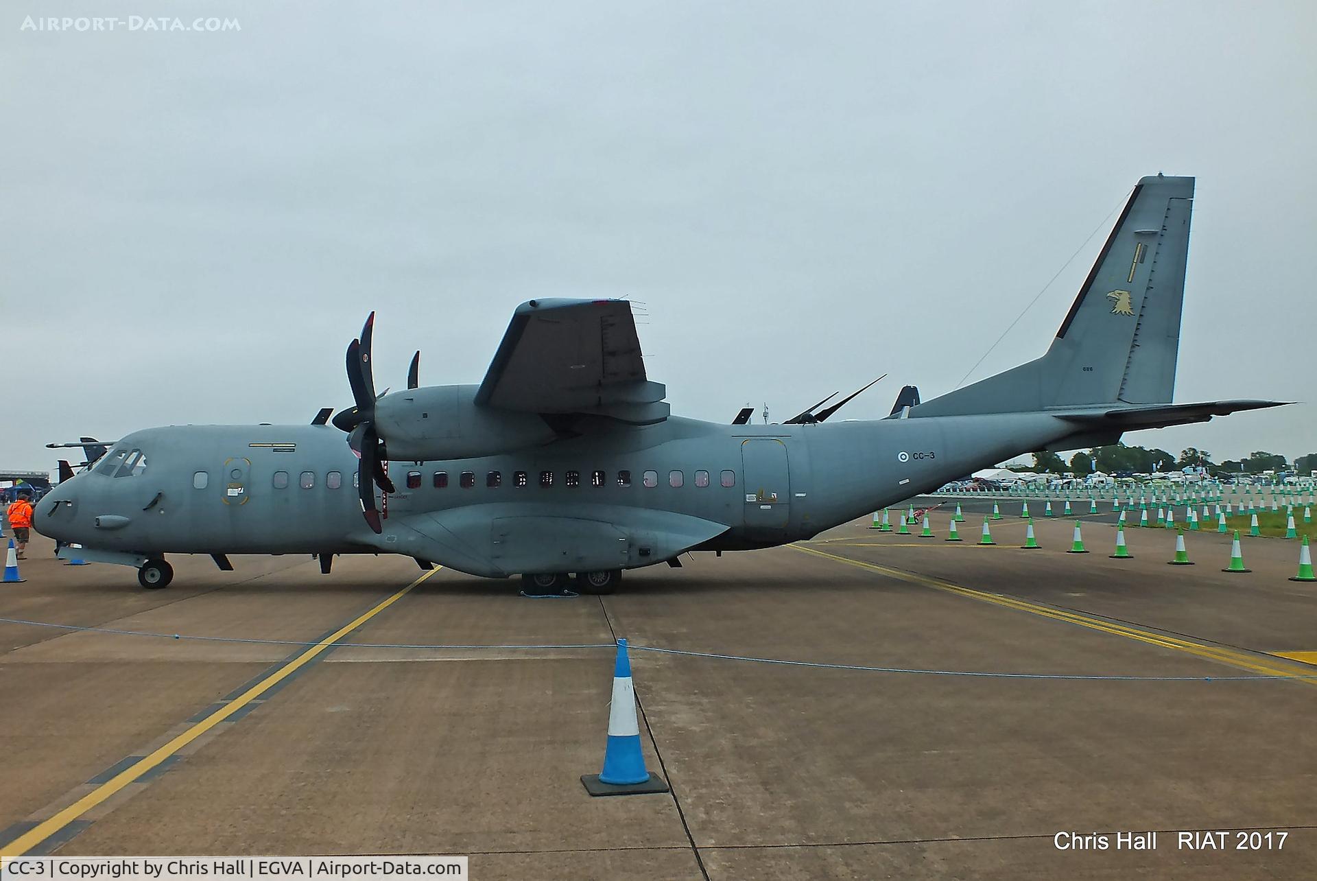 CC-3, 2011 CASA CN-295M C/N S-086, RIAT 2017