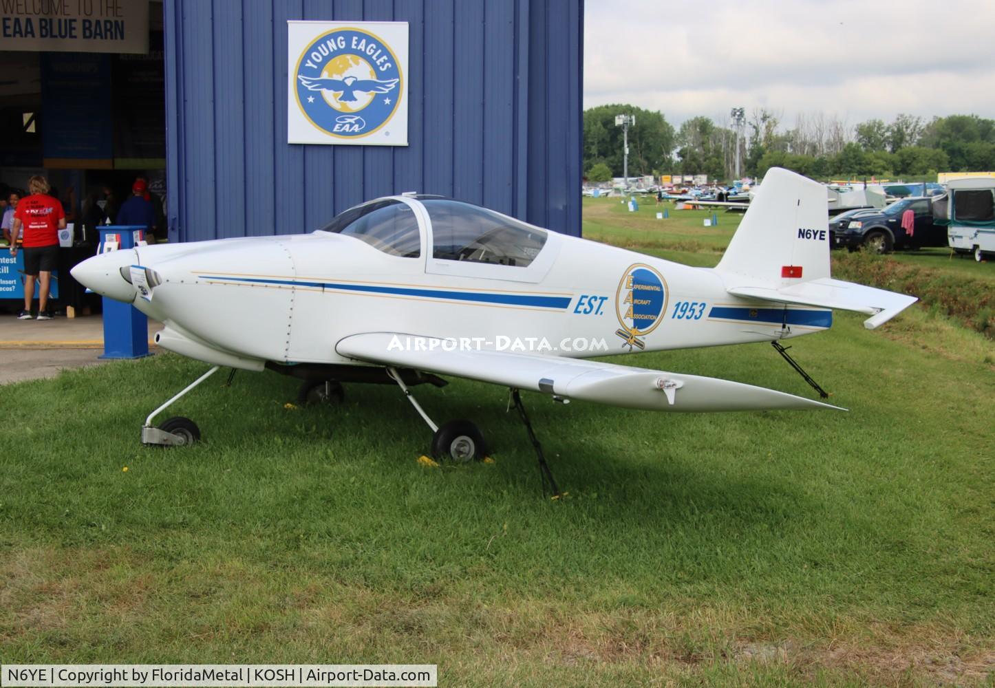 N6YE, 1997 Vans RV-6A C/N 2557, RV-6A zx 