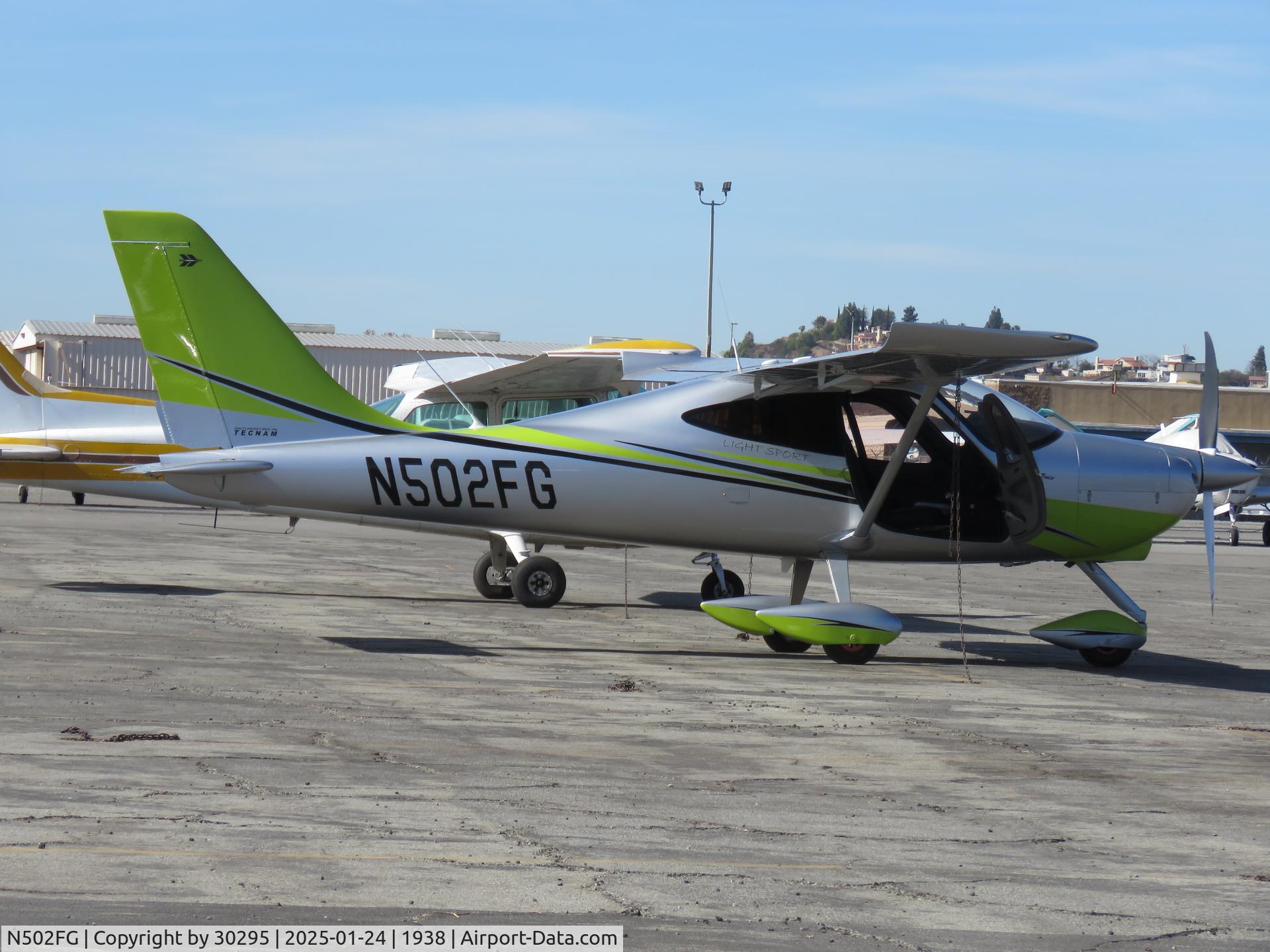 N502FG, 2022 COSTRUZIONI AERONAUTICHE TECNA P2008 C/N 205, Parked