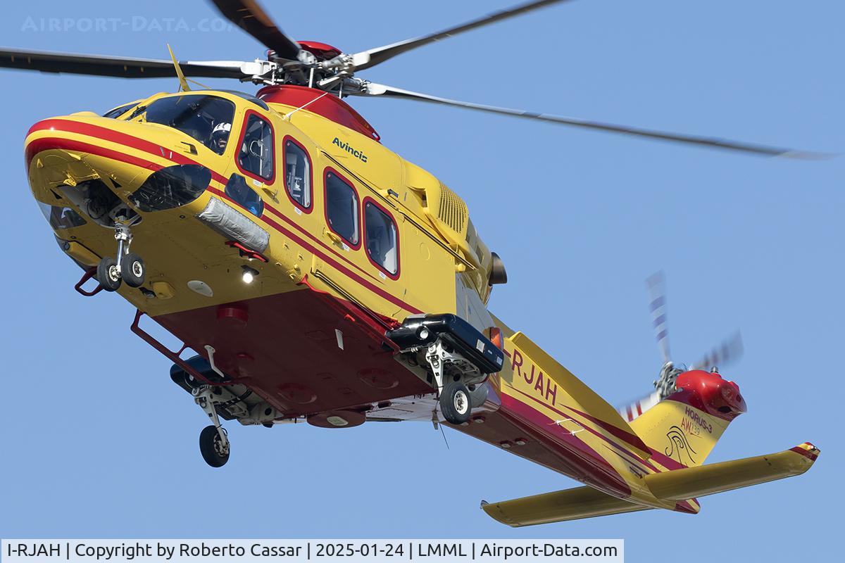 I-RJAH, 2017 Leonardo AW139 C/N 31780, Runway 23