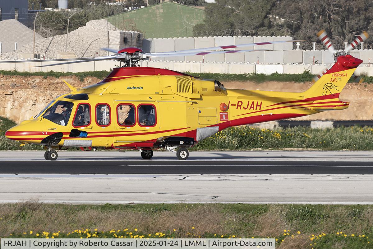 I-RJAH, 2017 Leonardo AW139 C/N 31780, Runway 31F