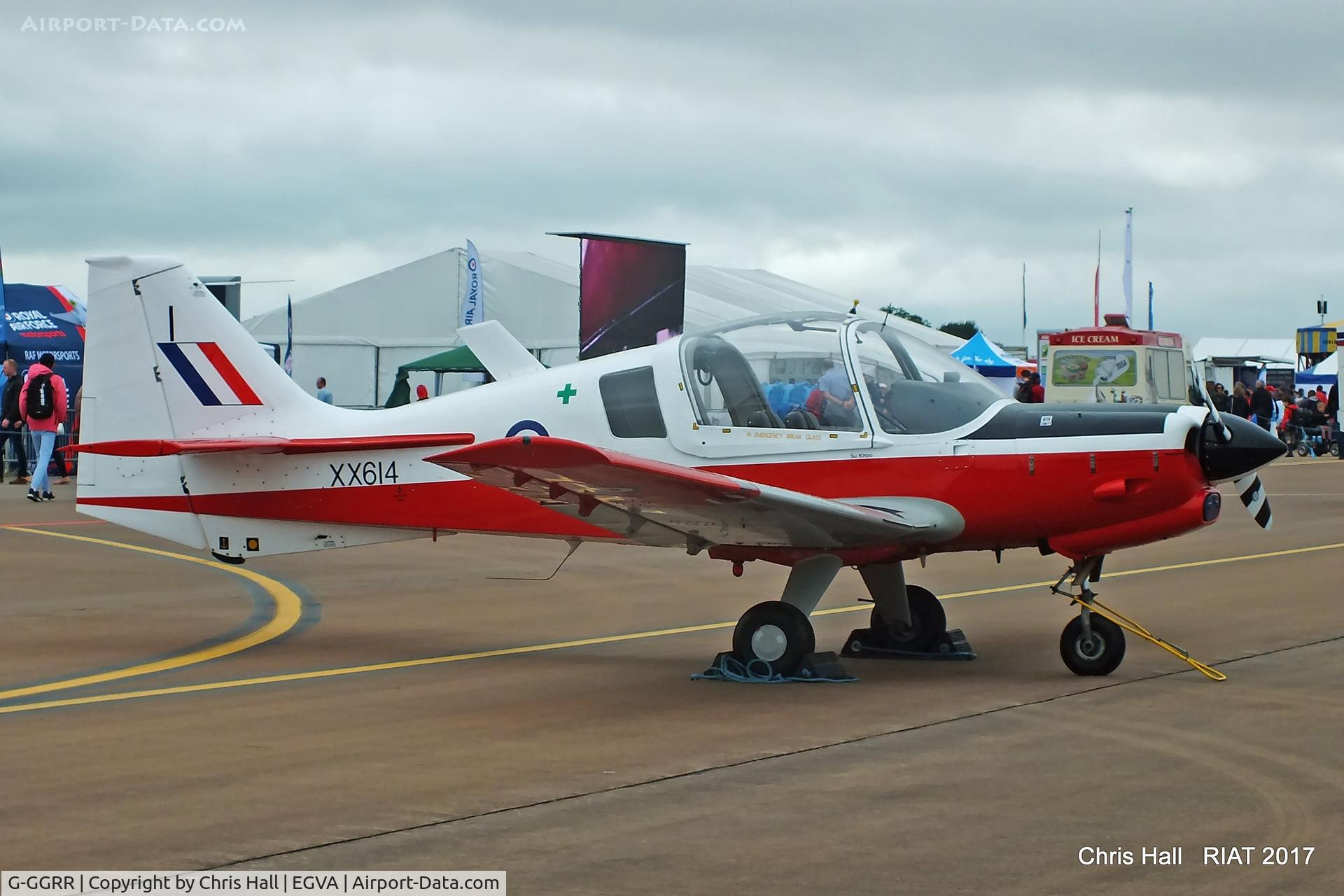 G-GGRR, 1974 Scottish Aviation Bulldog T.1 C/N BH120/272, RIAT 2017