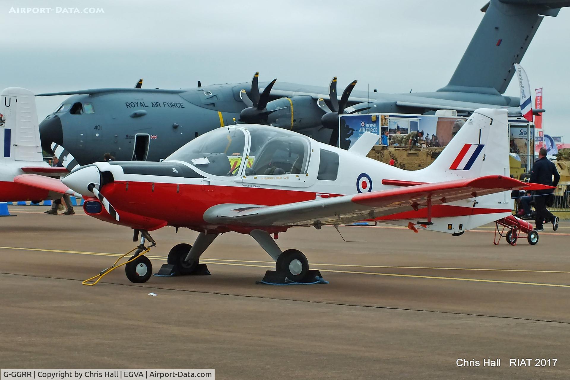 G-GGRR, 1974 Scottish Aviation Bulldog T.1 C/N BH120/272, RIAT 2017