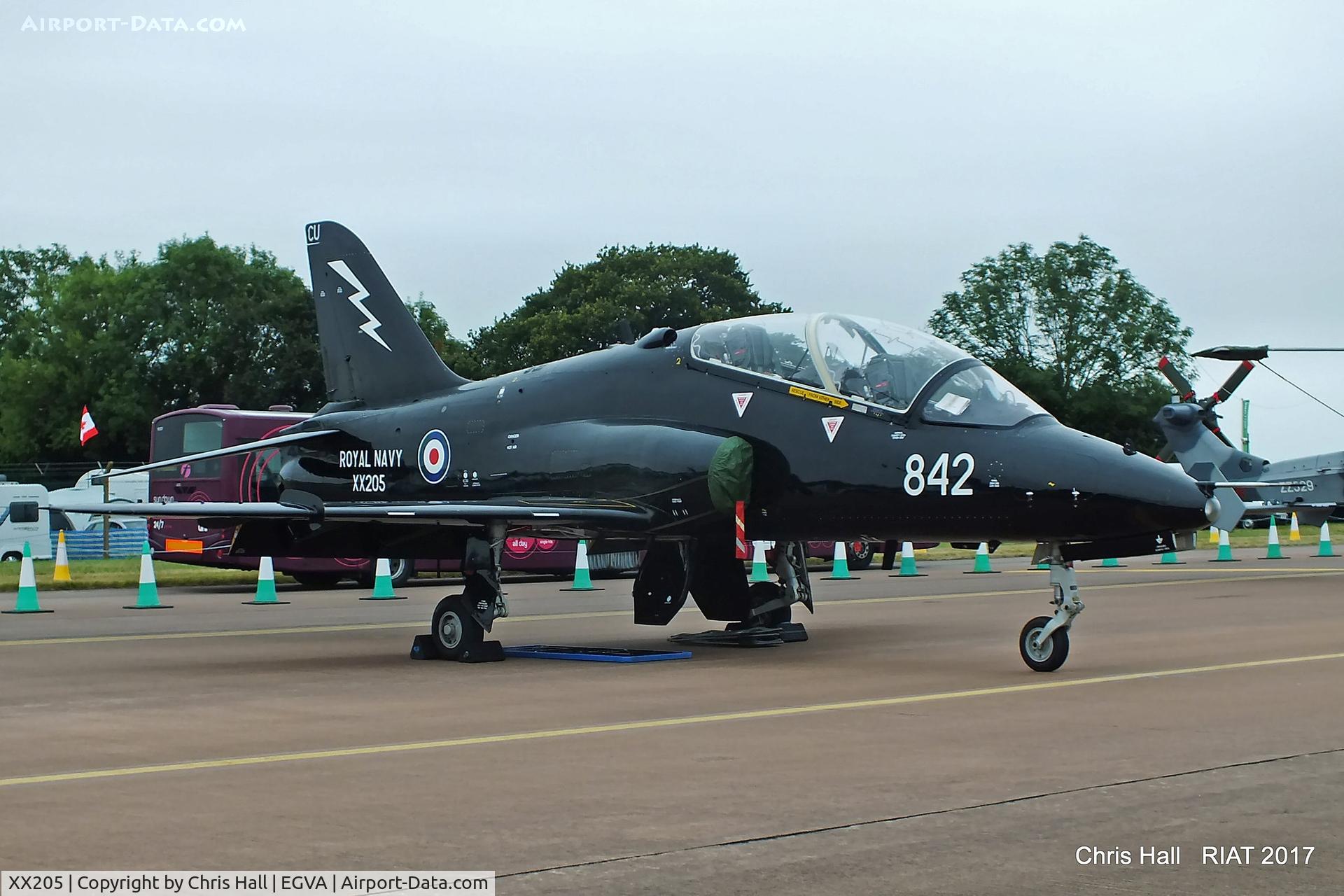 XX205, 1978 Hawker Siddeley Hawk T.1A C/N 052/312052, RIAT 2017