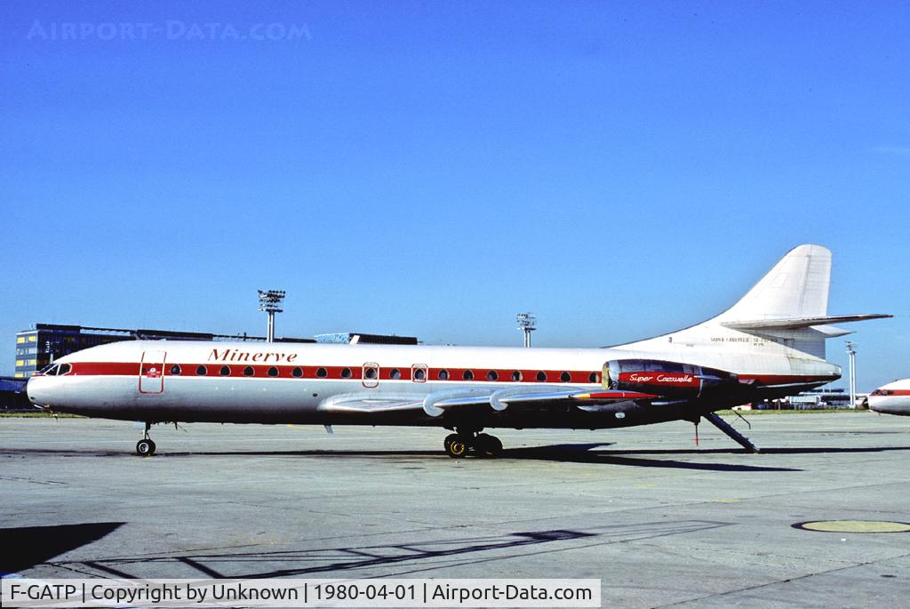 F-GATP, 1969 Sud Aviation SE-210 Caravelle 10B3 Super B C/N 259, Unknown 8.1980