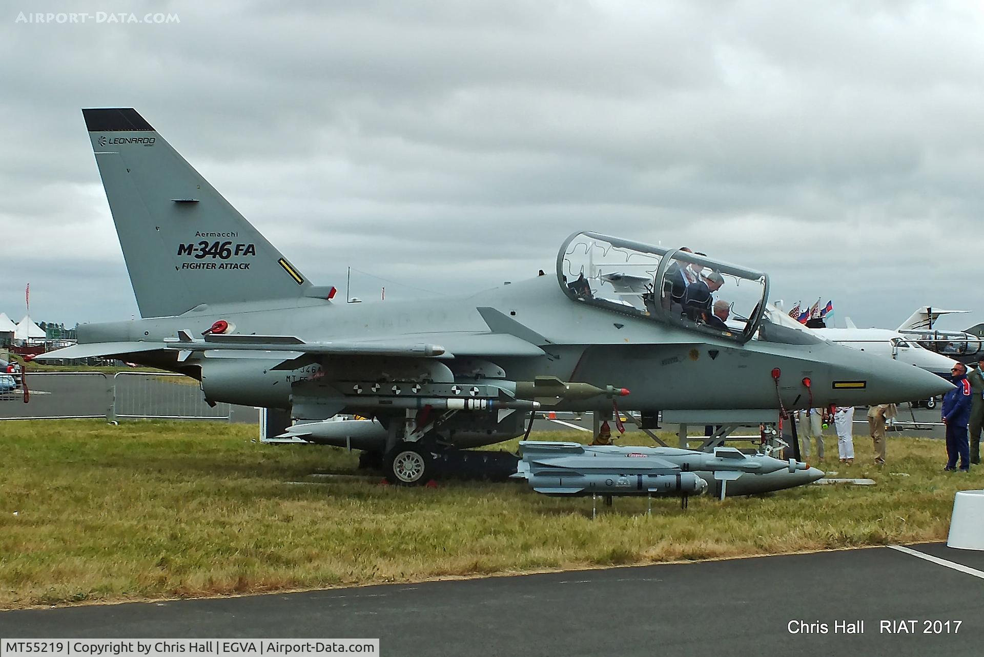 MT55219, Aermacchi M-346A C/N UNKNOW, RIAT 2017