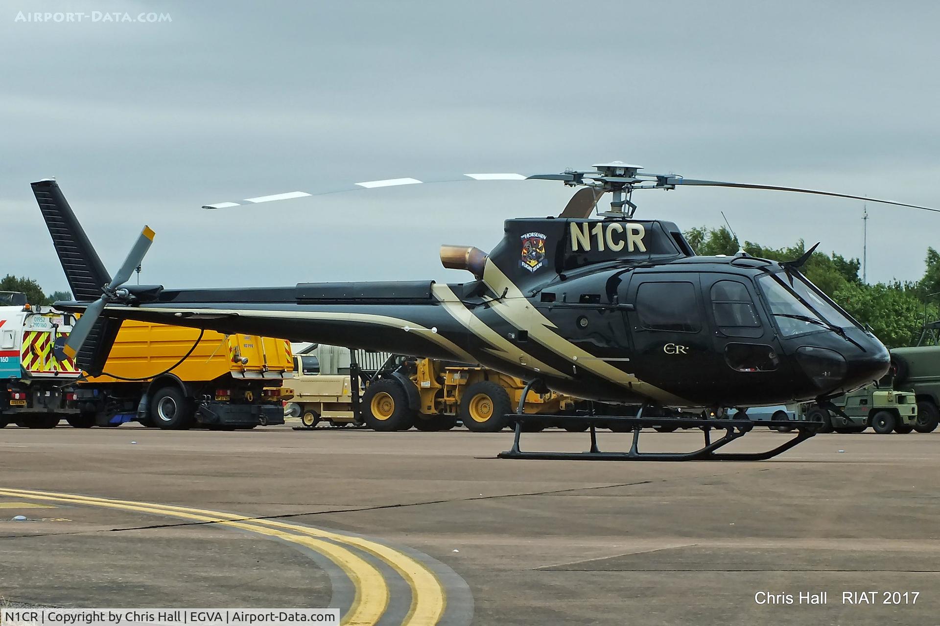 N1CR, 2014 Airbus Helicopters AS-350B-3 Ecureuil C/N 7851, RIAT 2017