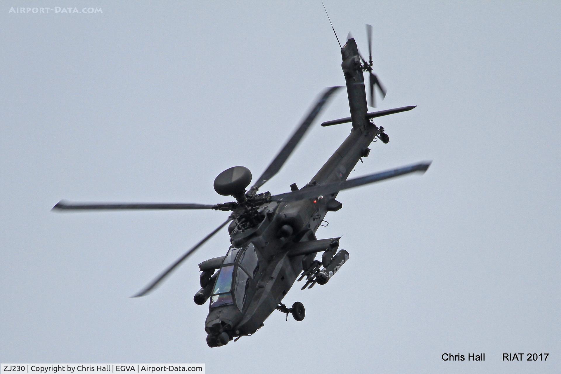 ZJ230, 2003 Westland Apache AH.1 C/N DU064/WAH064, RIAT 2017