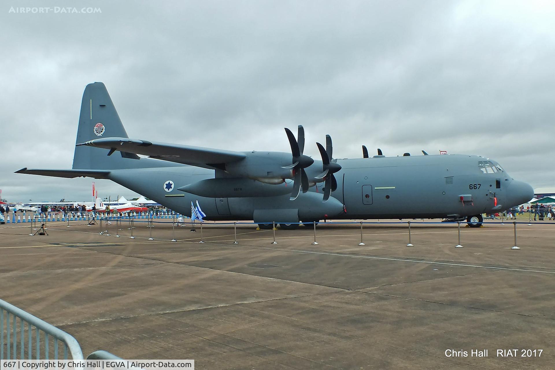 667, Lockheed C-130J-30 Super Hercules C/N 382-5794, RIAT 2017
