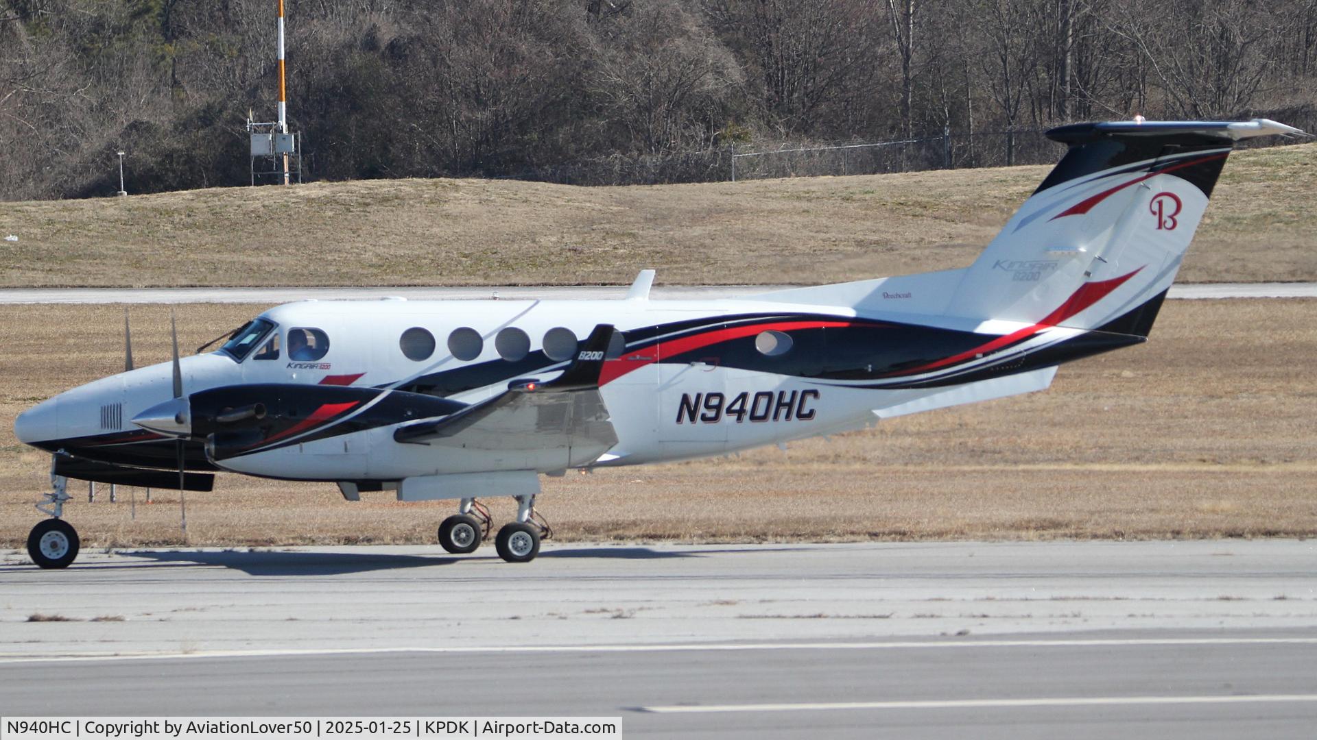 N940HC, 1988 Beech B200 King Air C/N BB-1303, B200 Super King Air