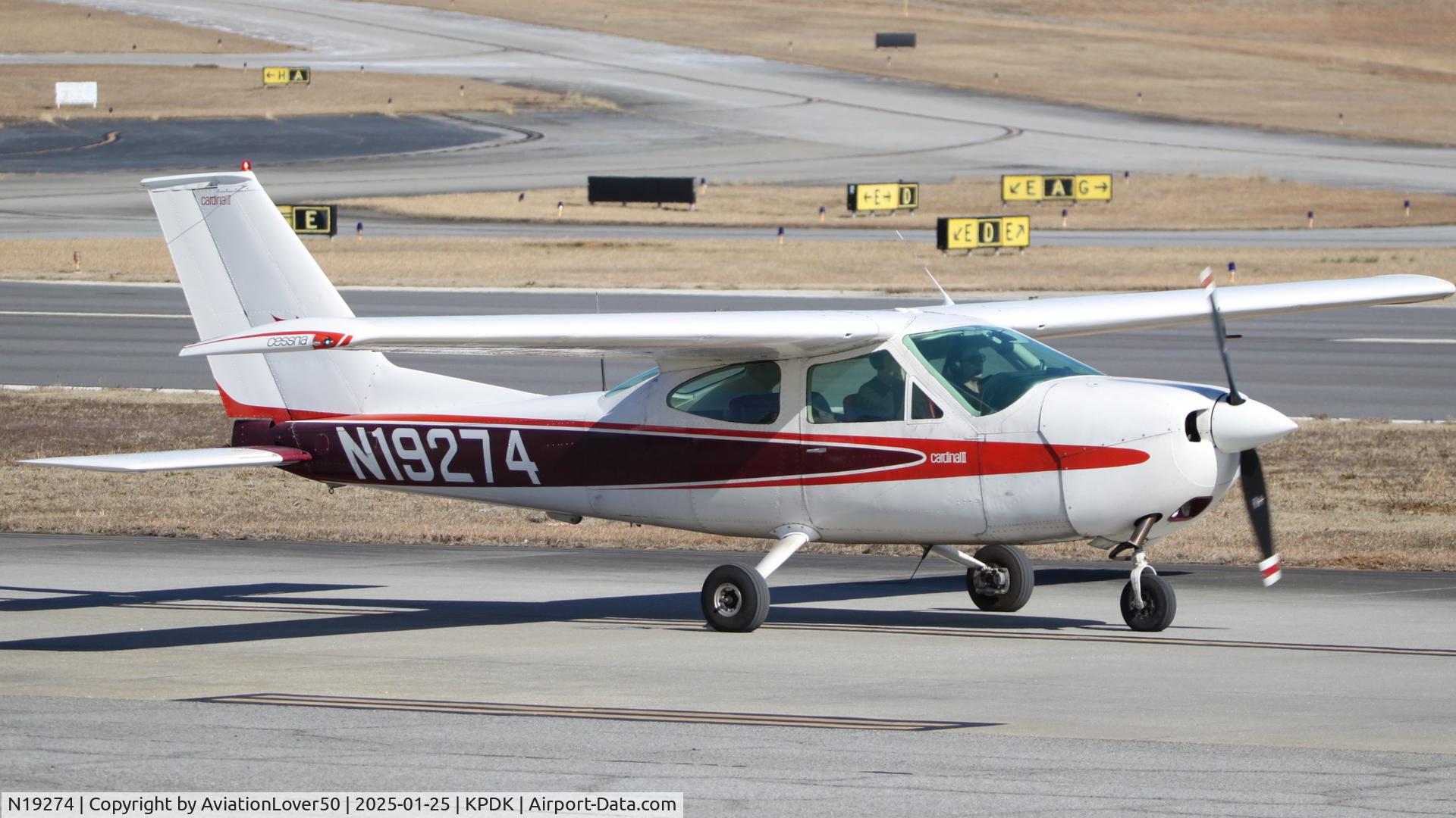 N19274, 1976 Cessna 177B Cardinal C/N 17702566, 177B Cardinal