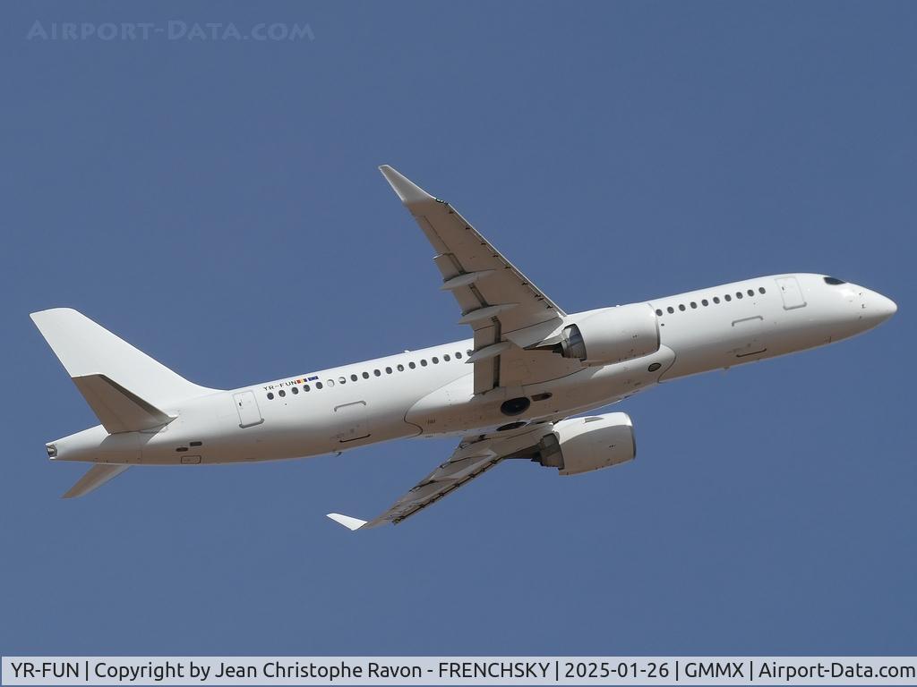 YR-FUN, , Marrakesh (RAK)	Bucharest (OTP)	A2759
