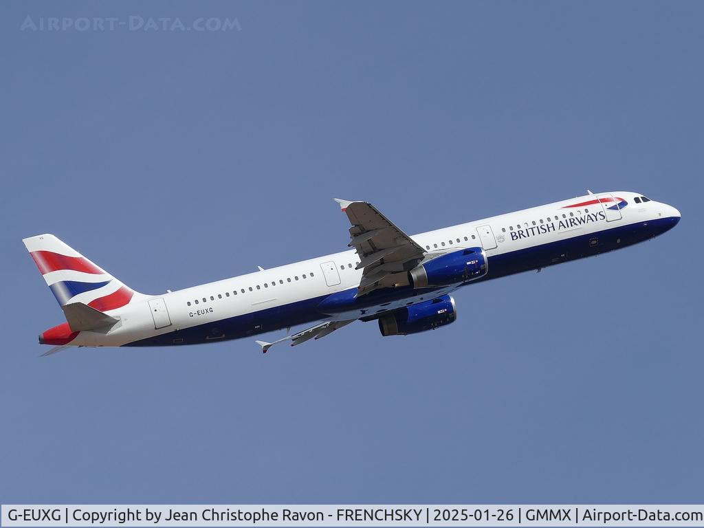 G-EUXG, 2004 Airbus A321-231 C/N 2351, Marrakesh (RAK)	London (LGW)	BA2811