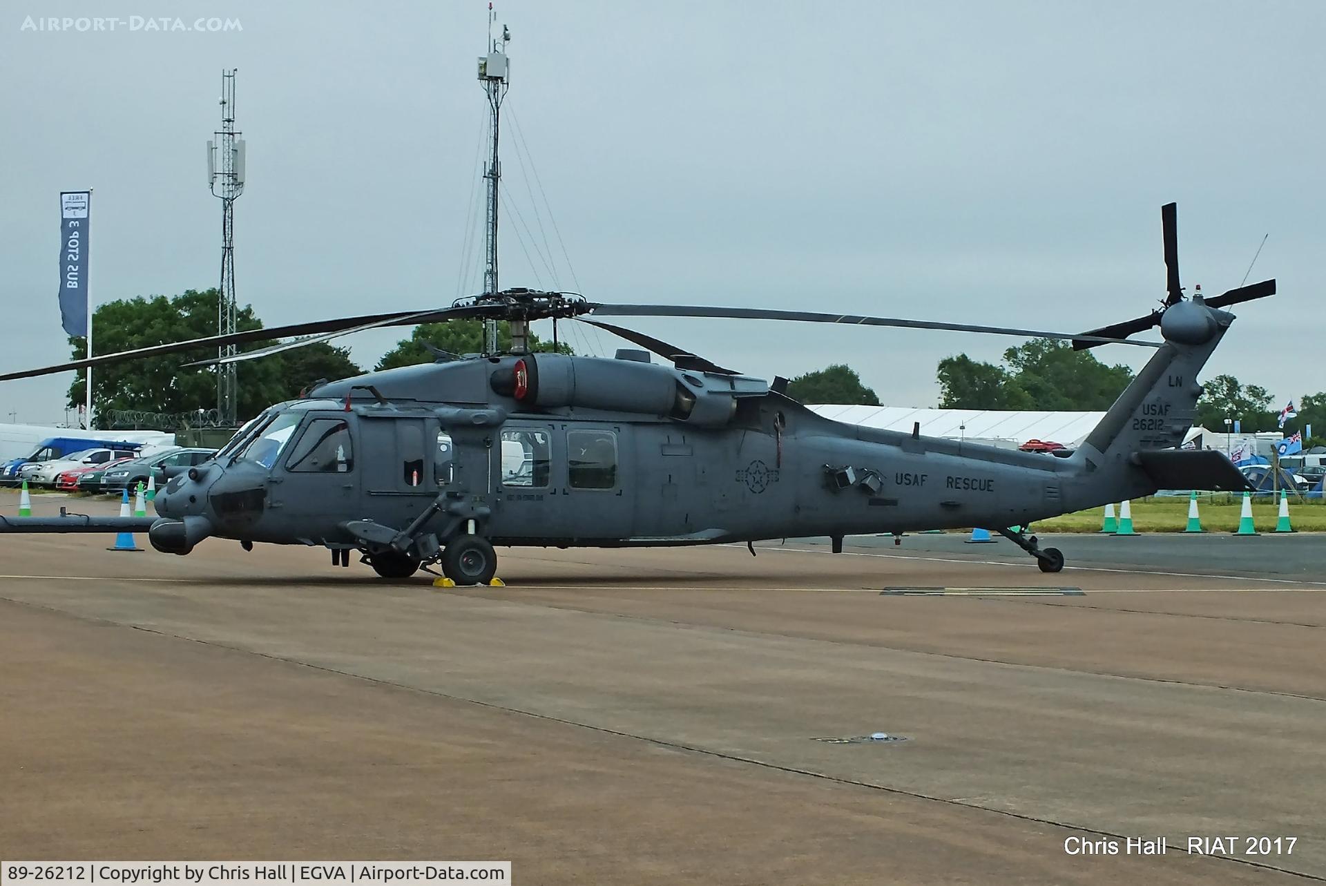 89-26212, 1989 Sikorsky HH-60G Pave Hawk C/N 70-1452, RIAT 2017