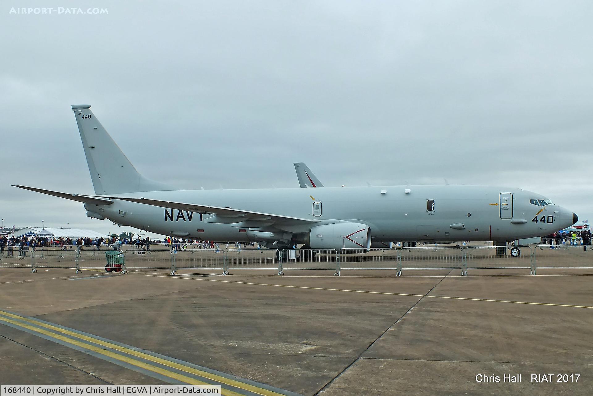 168440, 2013 Boeing P-8A Poseidon C/N 40820/4366, RIAT 2017