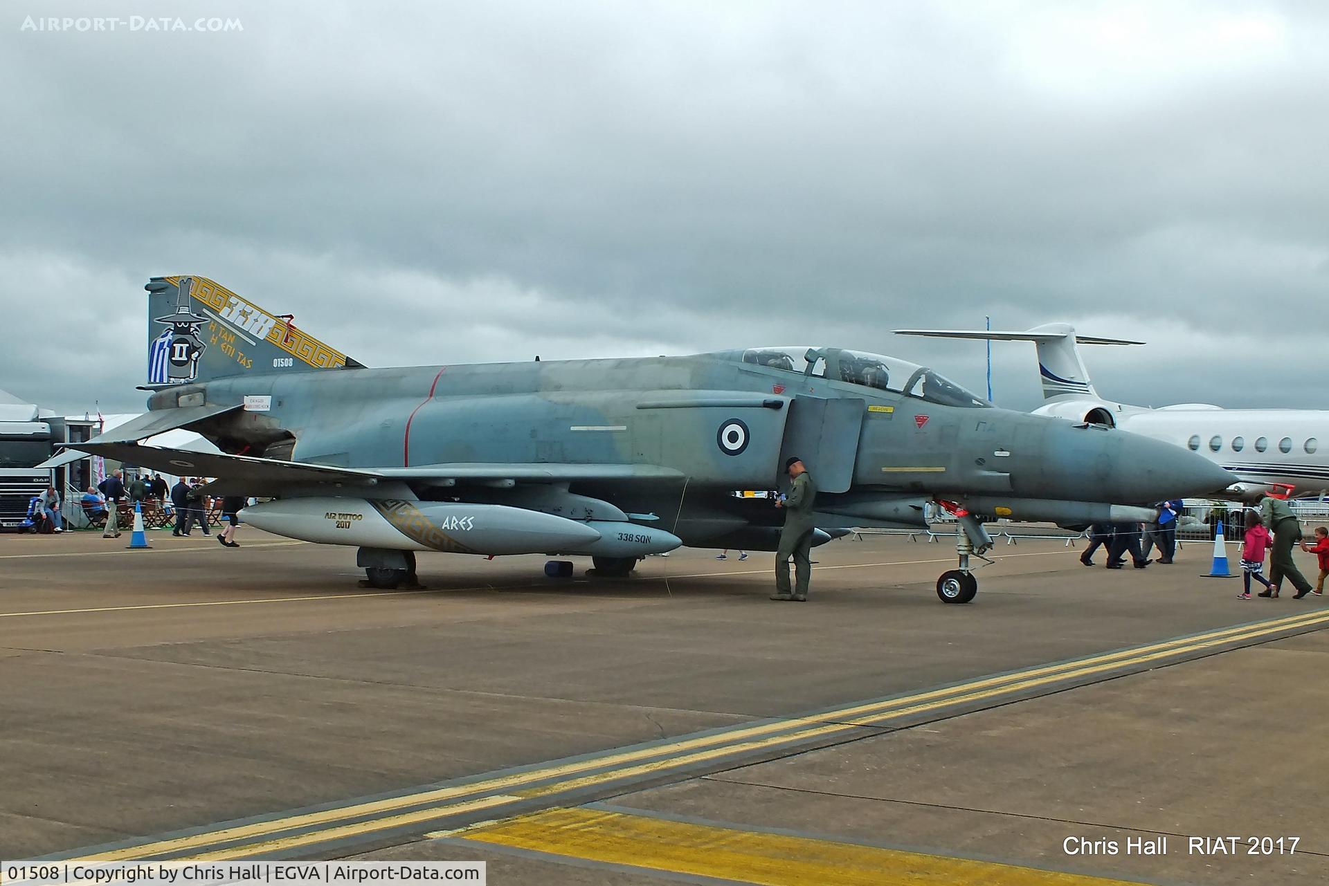 01508, McDonnell Douglas F-4E AUP Phantom II C/N 4470, RIAT 2017