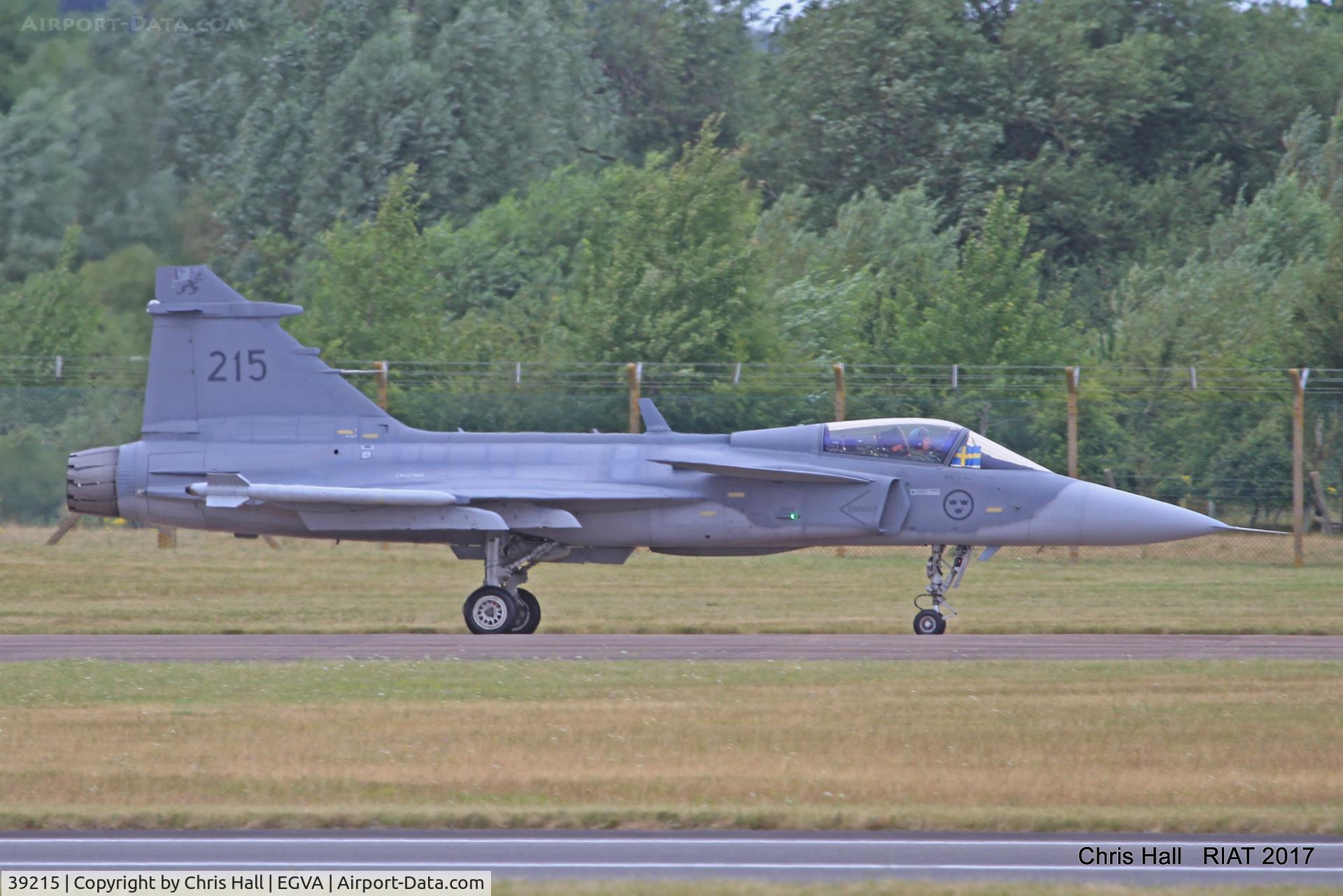 39215, Saab JAS-39C Gripen C/N 39215, RIAT 2017