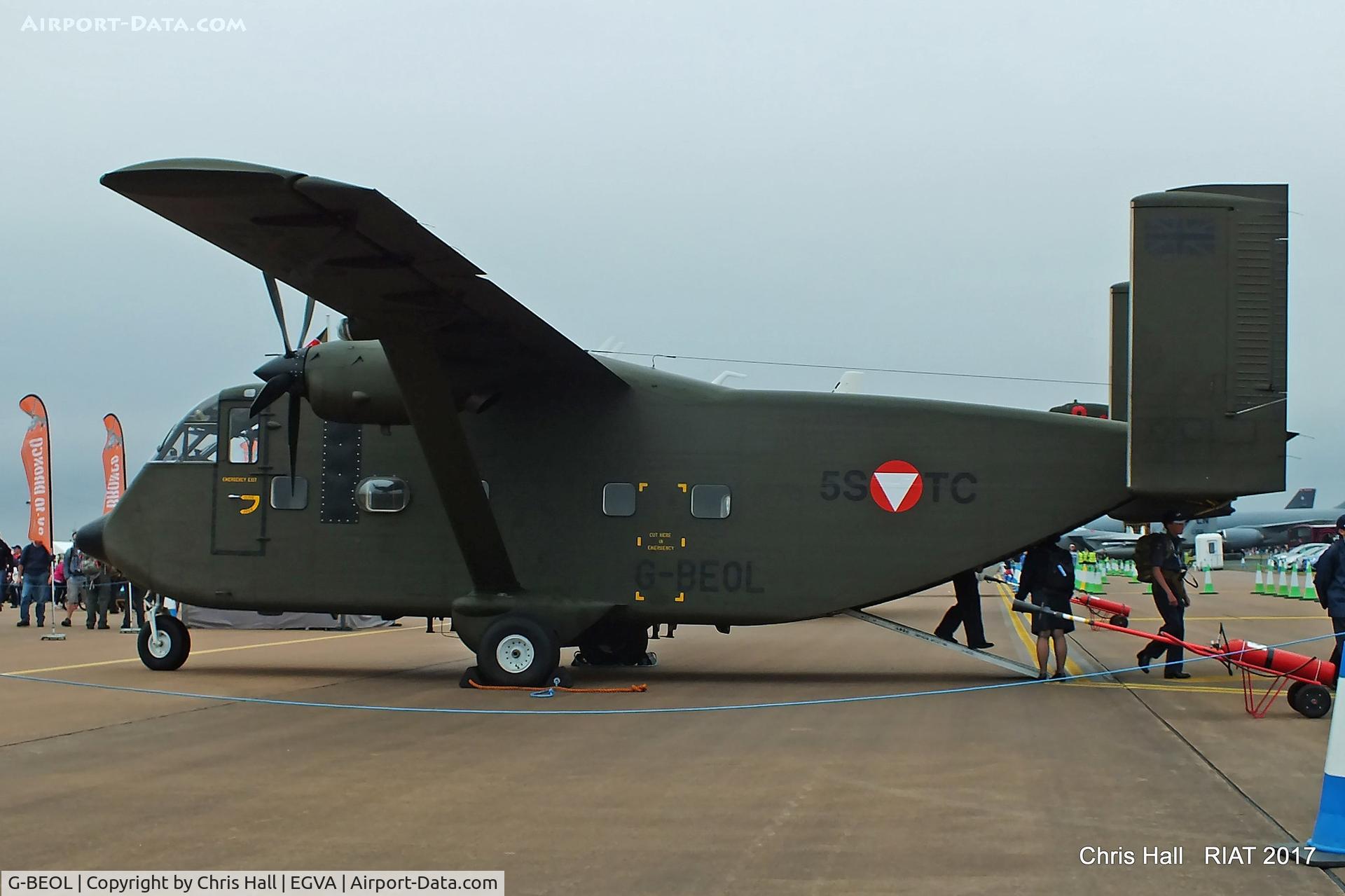 G-BEOL, 1977 Short SC-7 Skyvan 3-100 C/N SH.1954, RIAT 2017