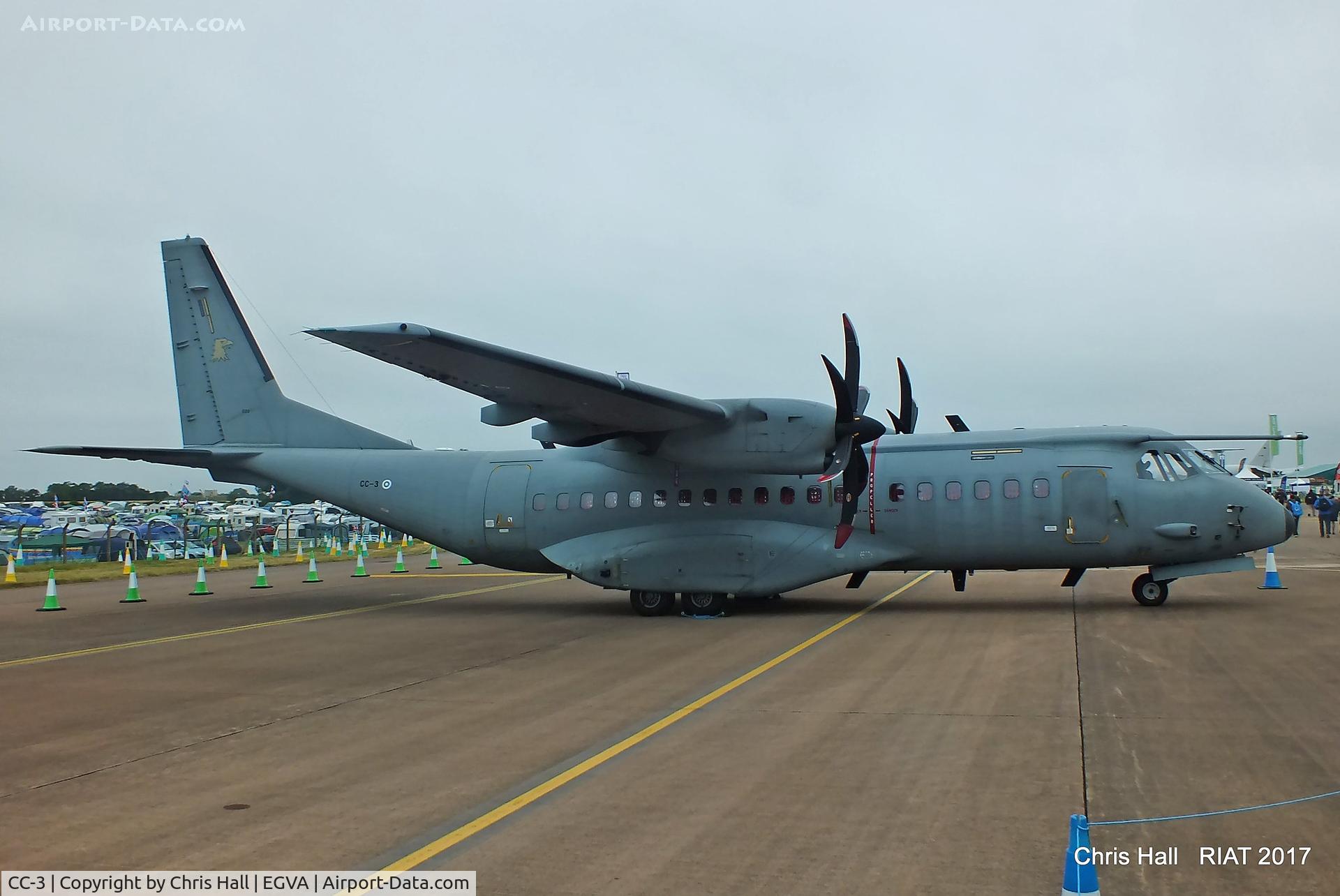 CC-3, 2011 CASA CN-295M C/N S-086, RIAT 2017