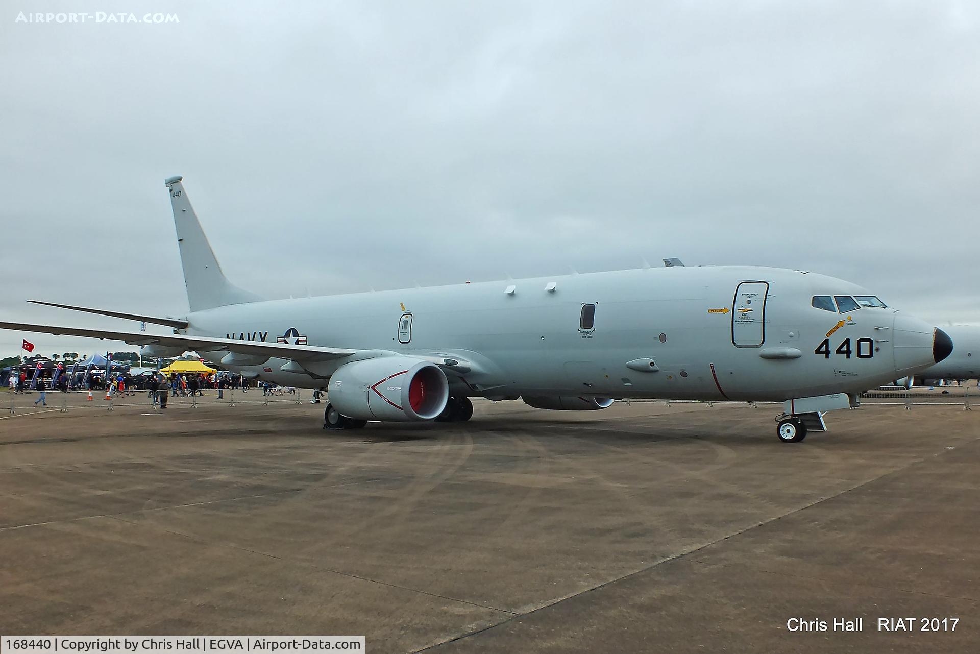 168440, 2013 Boeing P-8A Poseidon C/N 40820/4366, RIAT 2017