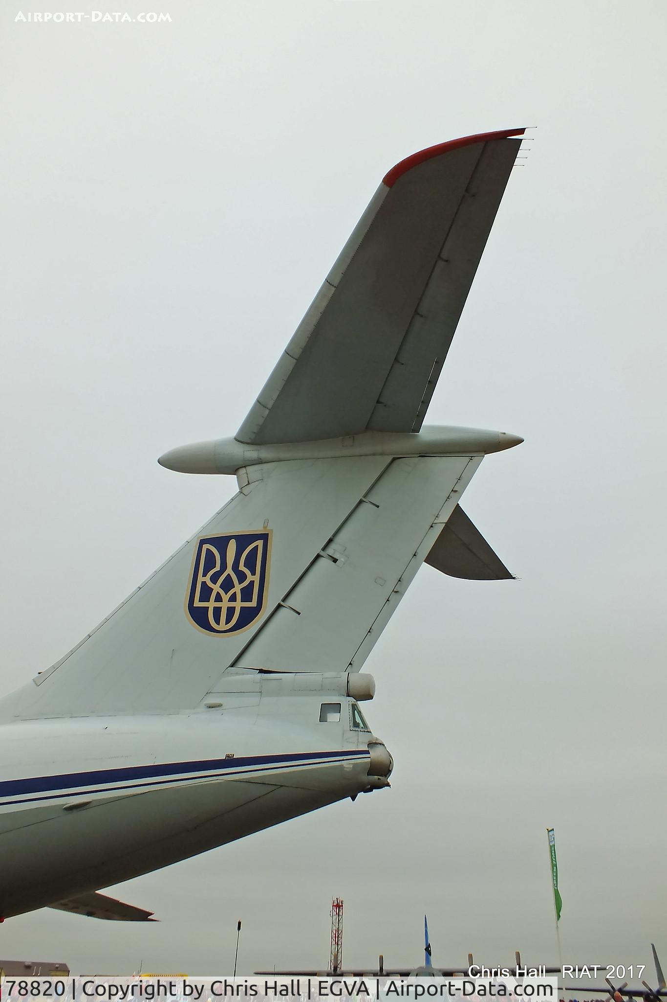 78820, 1989 Ilyushin Il-76MD C/N 0093496907, RIAT 2017