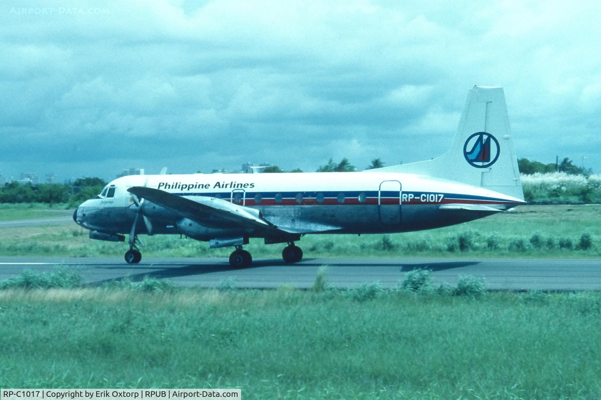 RP-C1017, 1967 Hawker Siddeley HS.748 Series 2 C/N 1639, Baguio Loakan