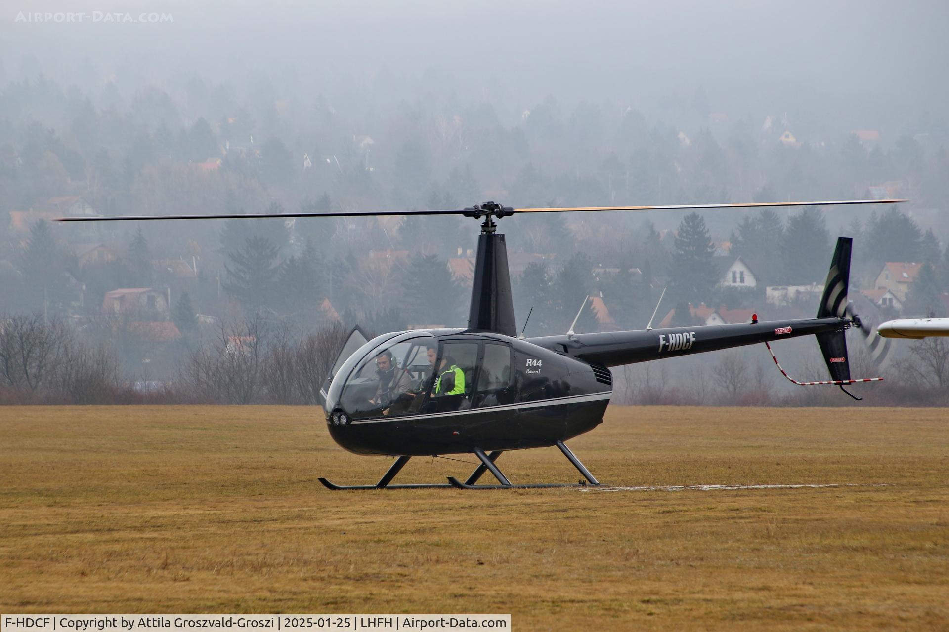 F-HDCF, 2007 Robinson R44 Raven I C/N 1782, LHFH - Budakeszi, Farkashegy Airport, Hungary