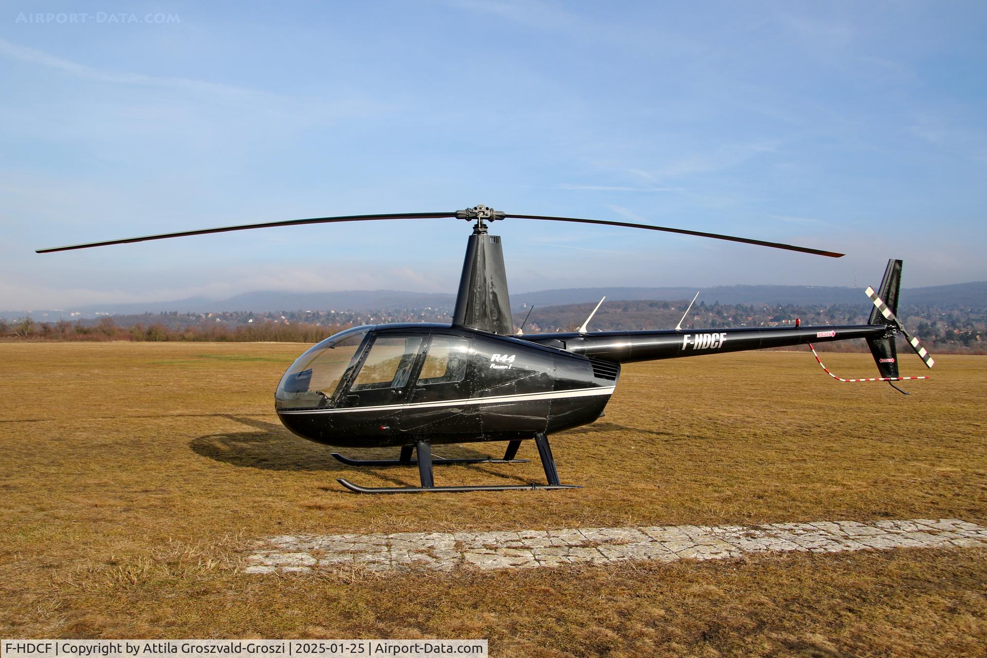 F-HDCF, 2007 Robinson R44 Raven I C/N 1782, LHFH - Budakeszi, Farkashegy Airport, Hungary