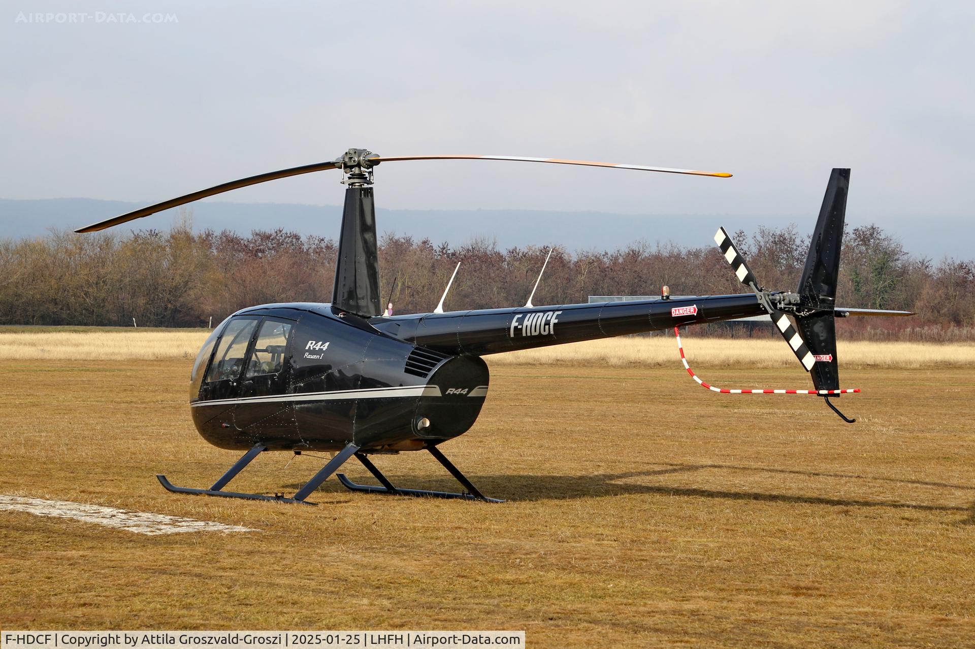 F-HDCF, 2007 Robinson R44 Raven I C/N 1782, LHFH - Budakeszi, Farkashegy Airport, Hungary