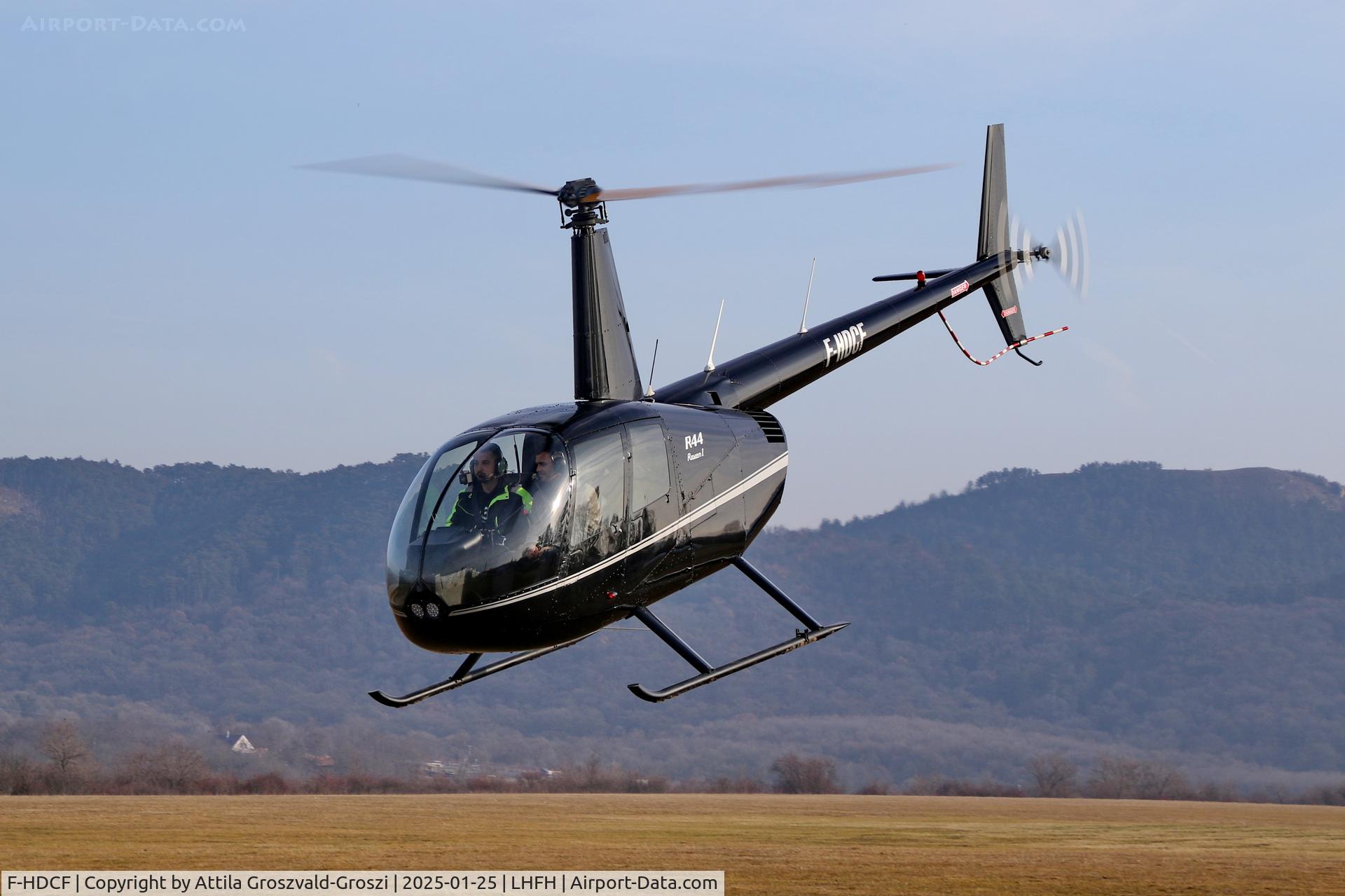 F-HDCF, 2007 Robinson R44 Raven I C/N 1782, LHFH - Budakeszi, Farkashegy Airport, Hungary