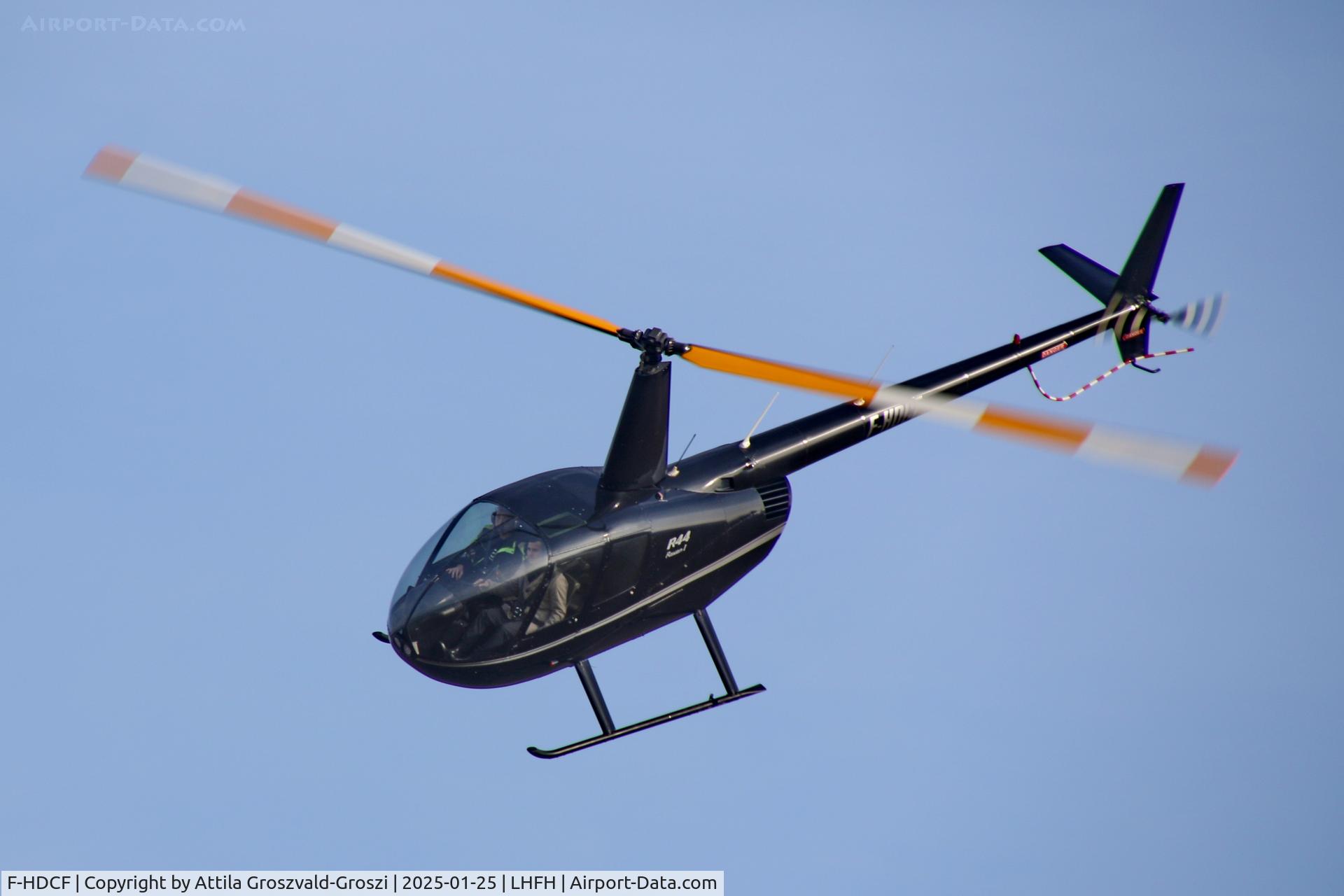 F-HDCF, 2007 Robinson R44 Raven I C/N 1782, LHFH - Budakeszi, Farkashegy Airport, Hungary